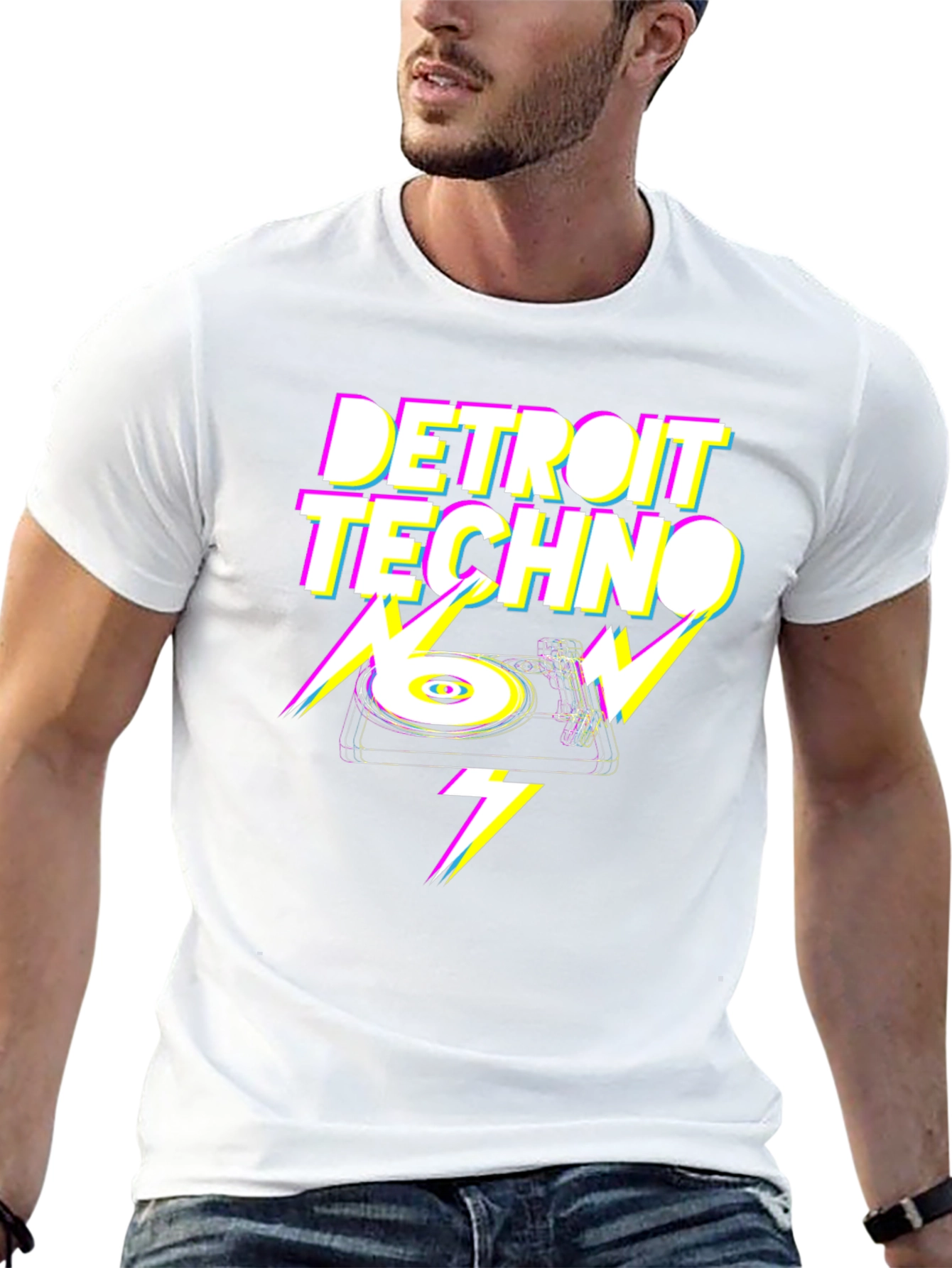 Detroit Techno Glitch T-Shirt