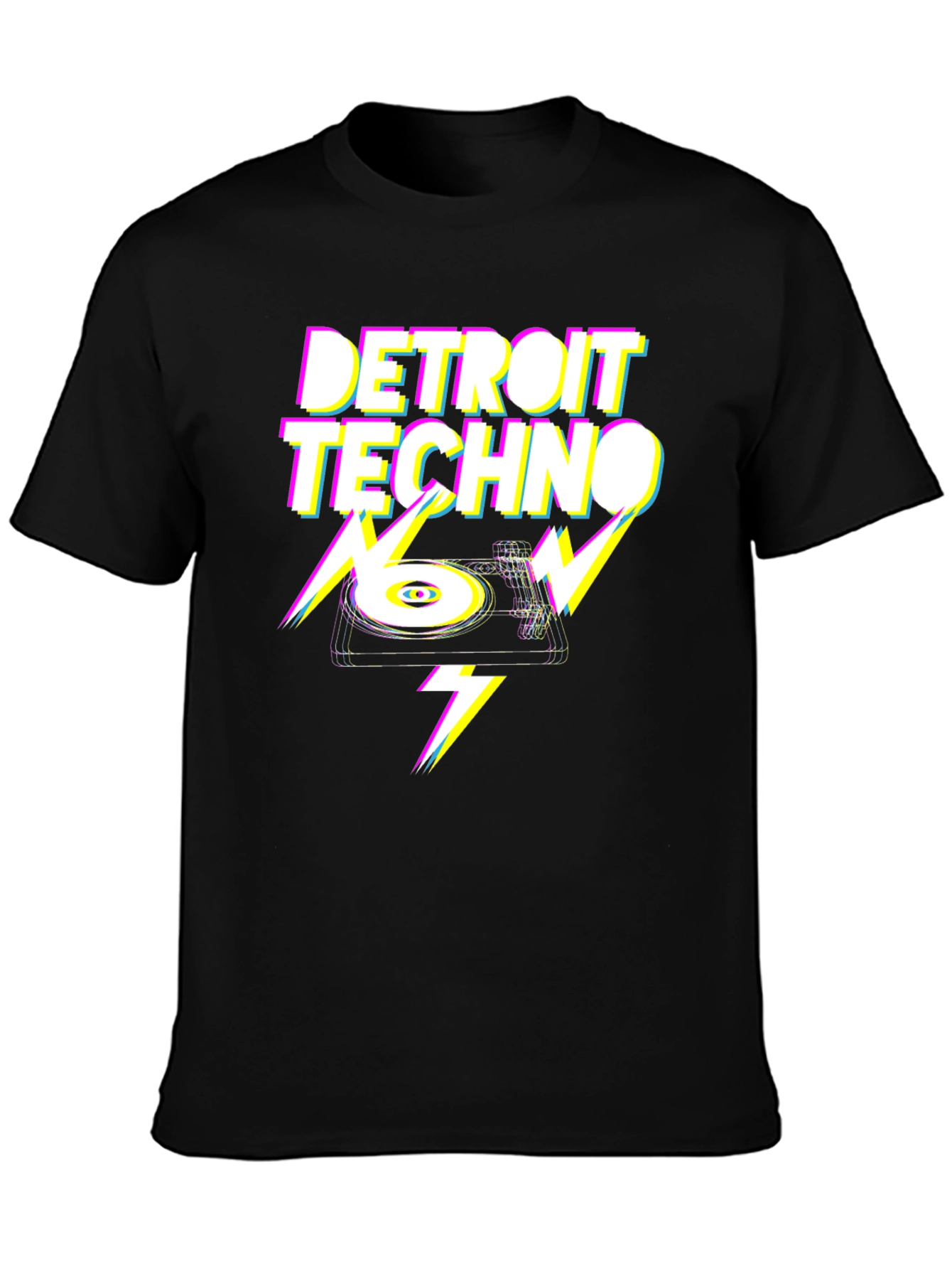 Detroit Techno Glitch T-Shirt