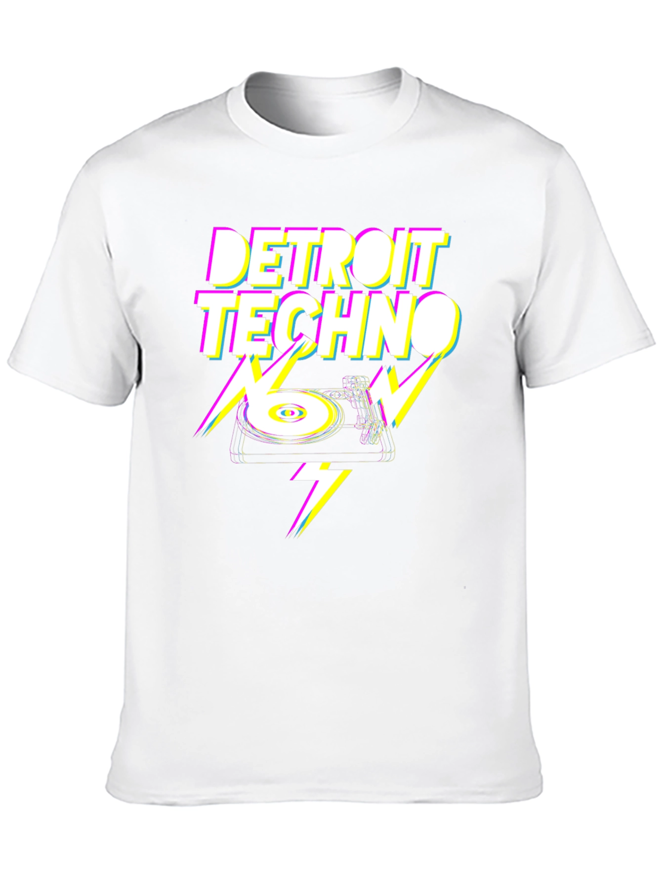 Detroit Techno Glitch T-Shirt