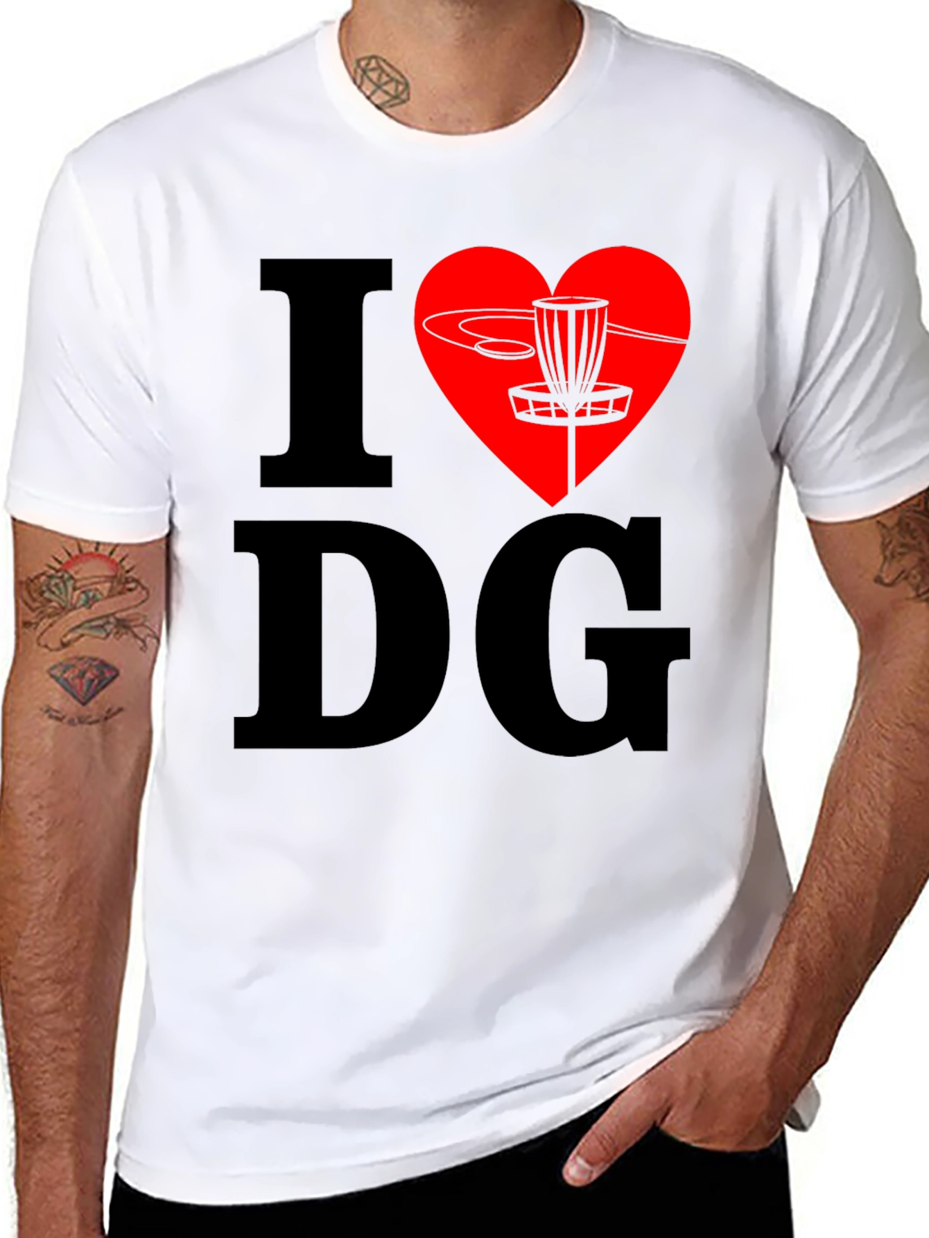 I Heart Disc Golf T-Shirt