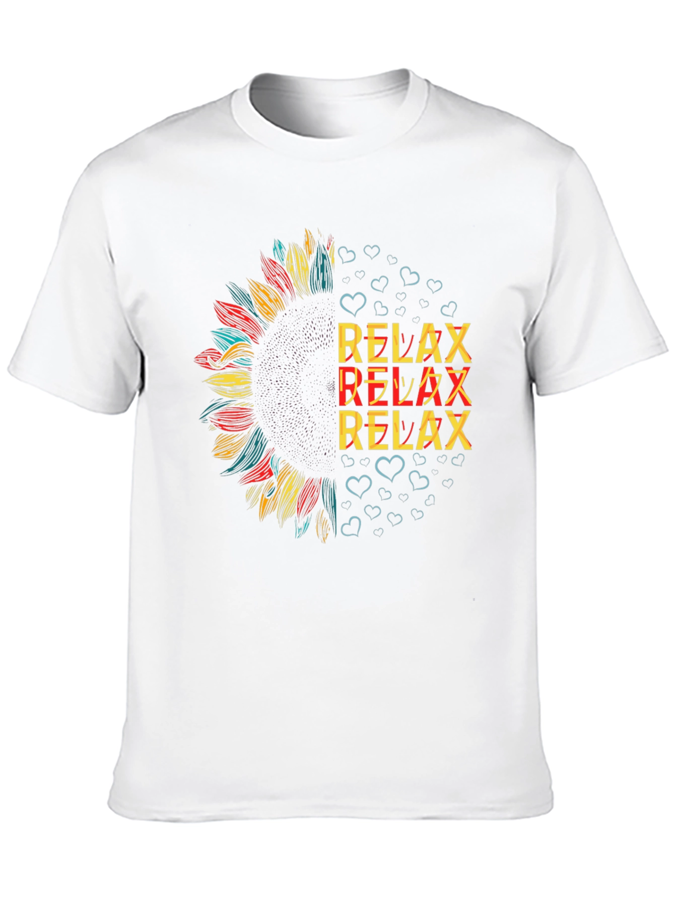 Relax Sunflower Graphic Tee