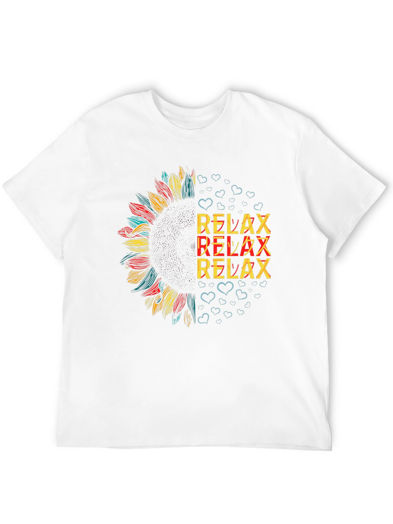 Relax Sunflower Graphic Tee