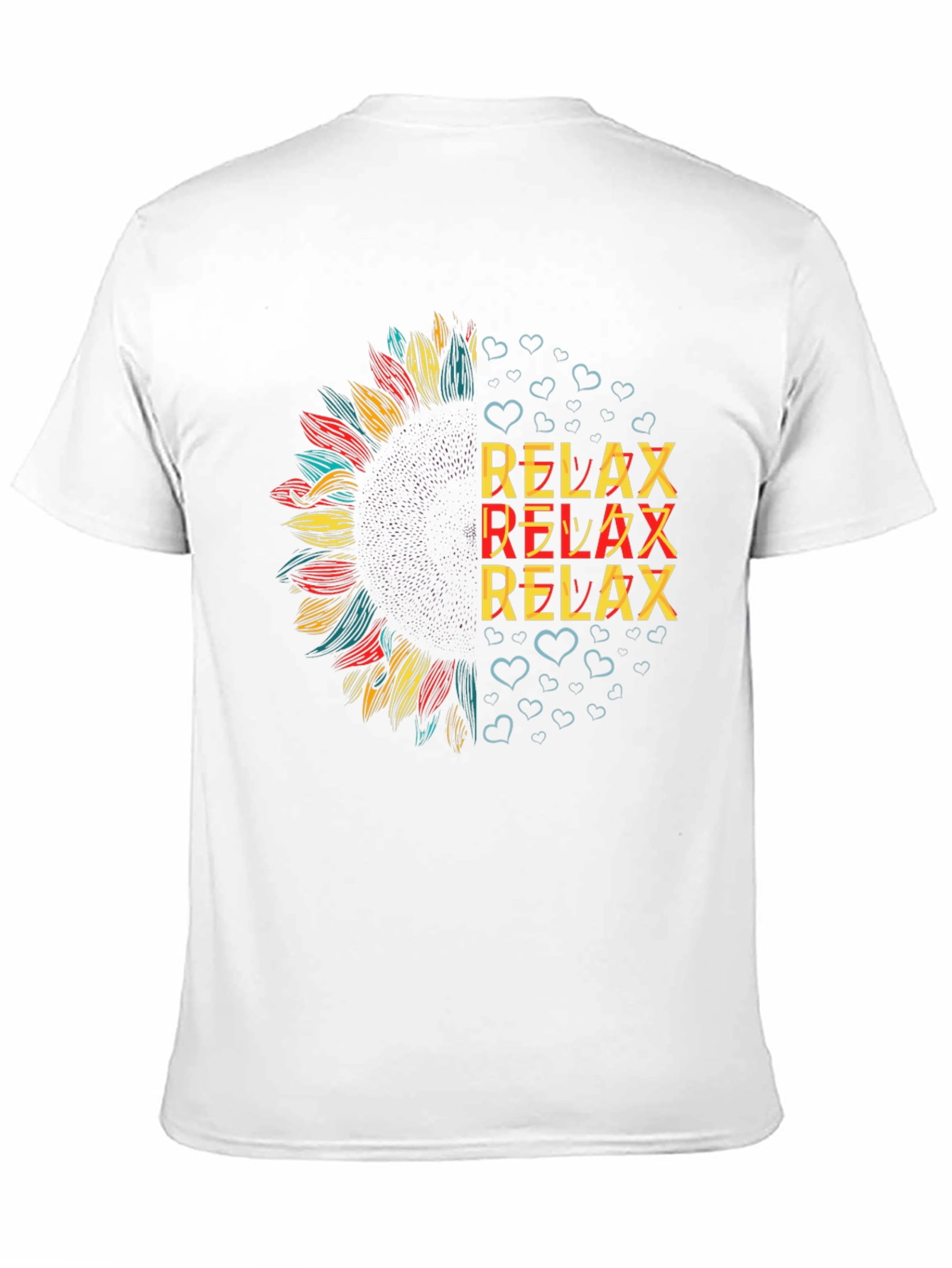 Relax Sunflower Graphic Tee