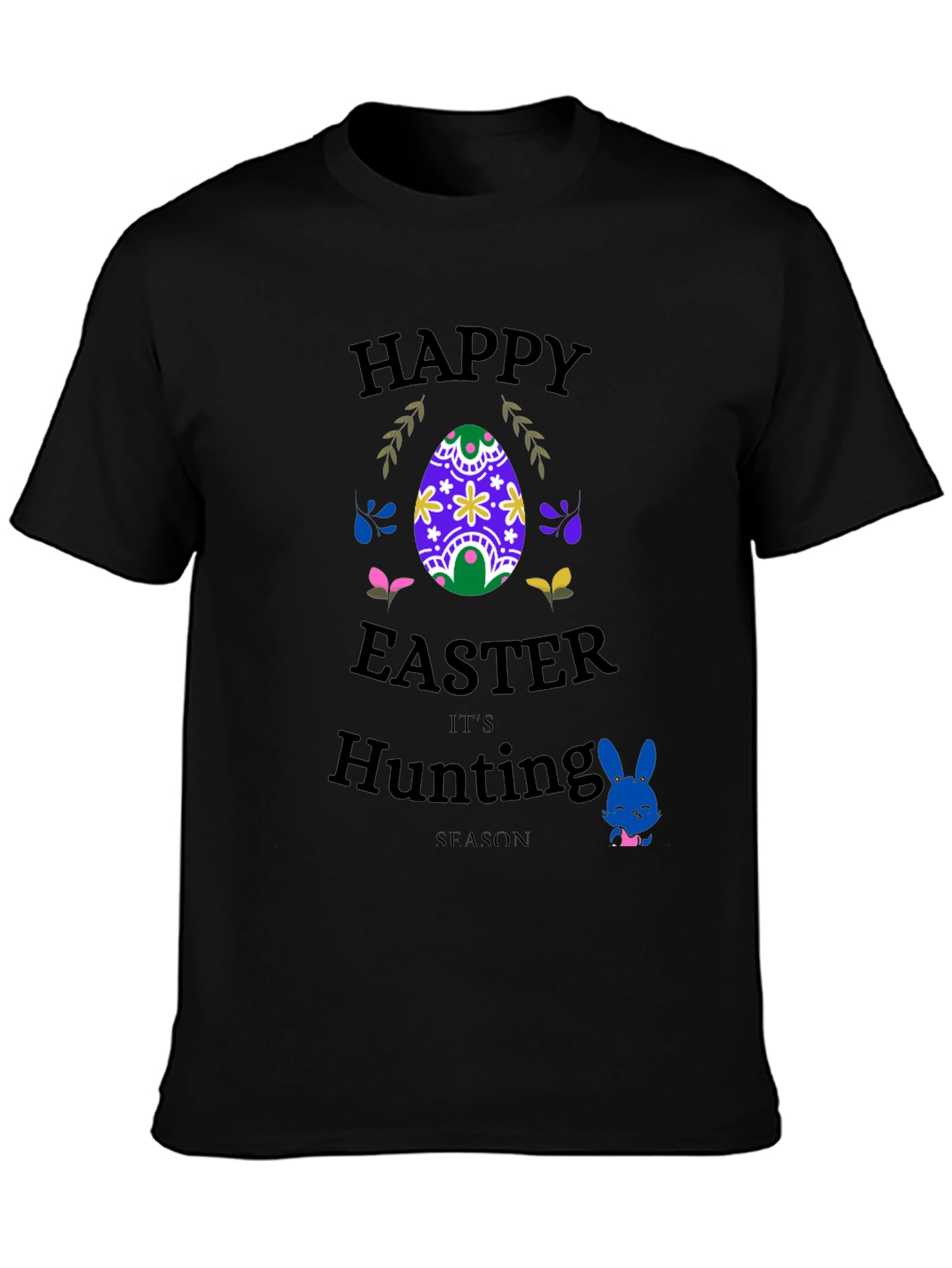 Happy Easter Hunting Season Graphic Tee