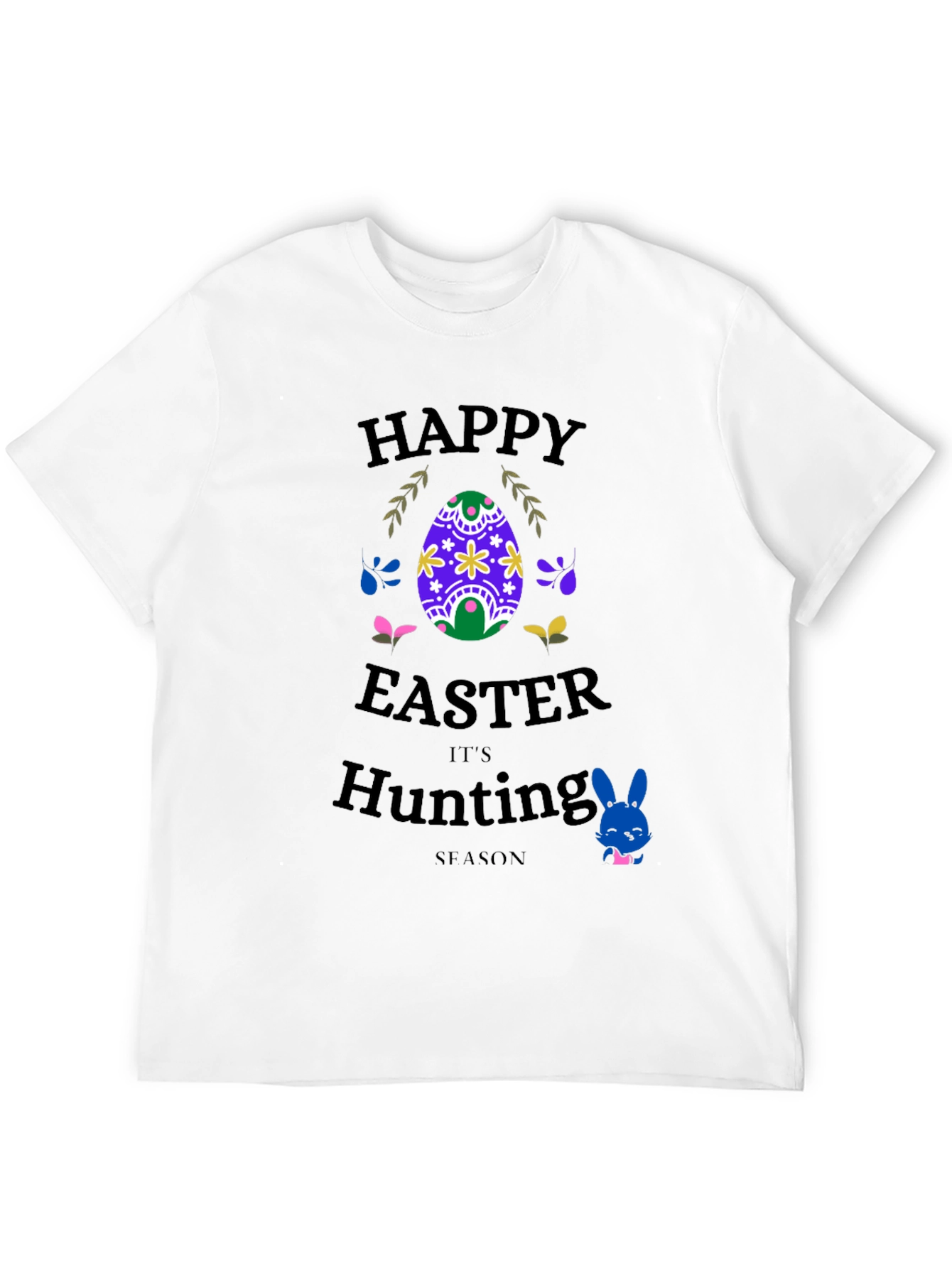 Happy Easter Hunting Season Graphic Tee