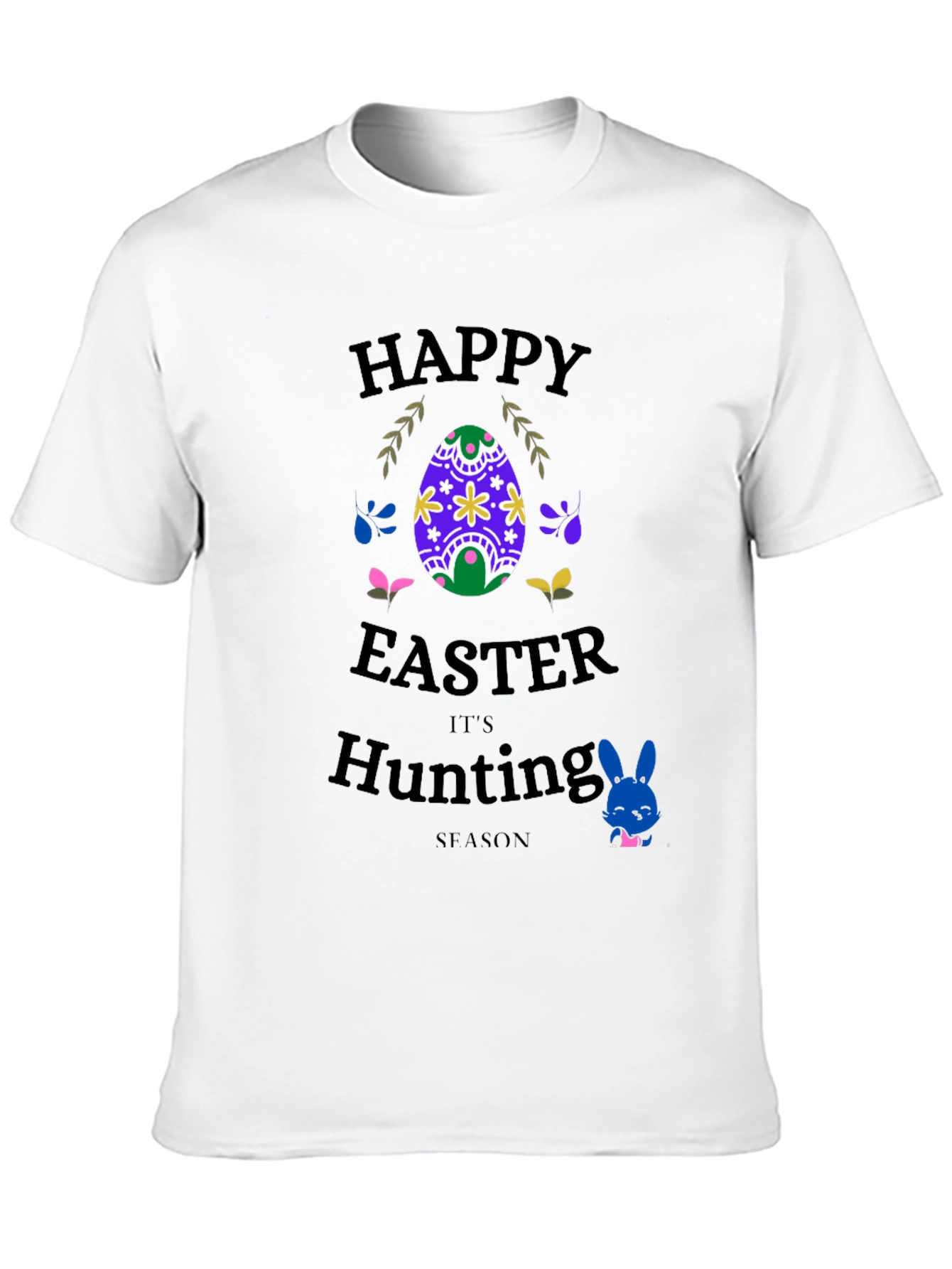 Happy Easter Hunting Season Graphic Tee