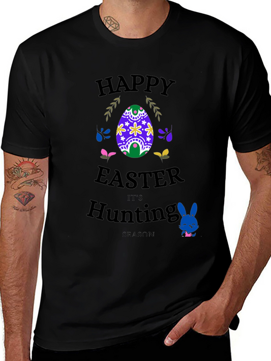 Happy Easter Hunting Season Graphic Tee