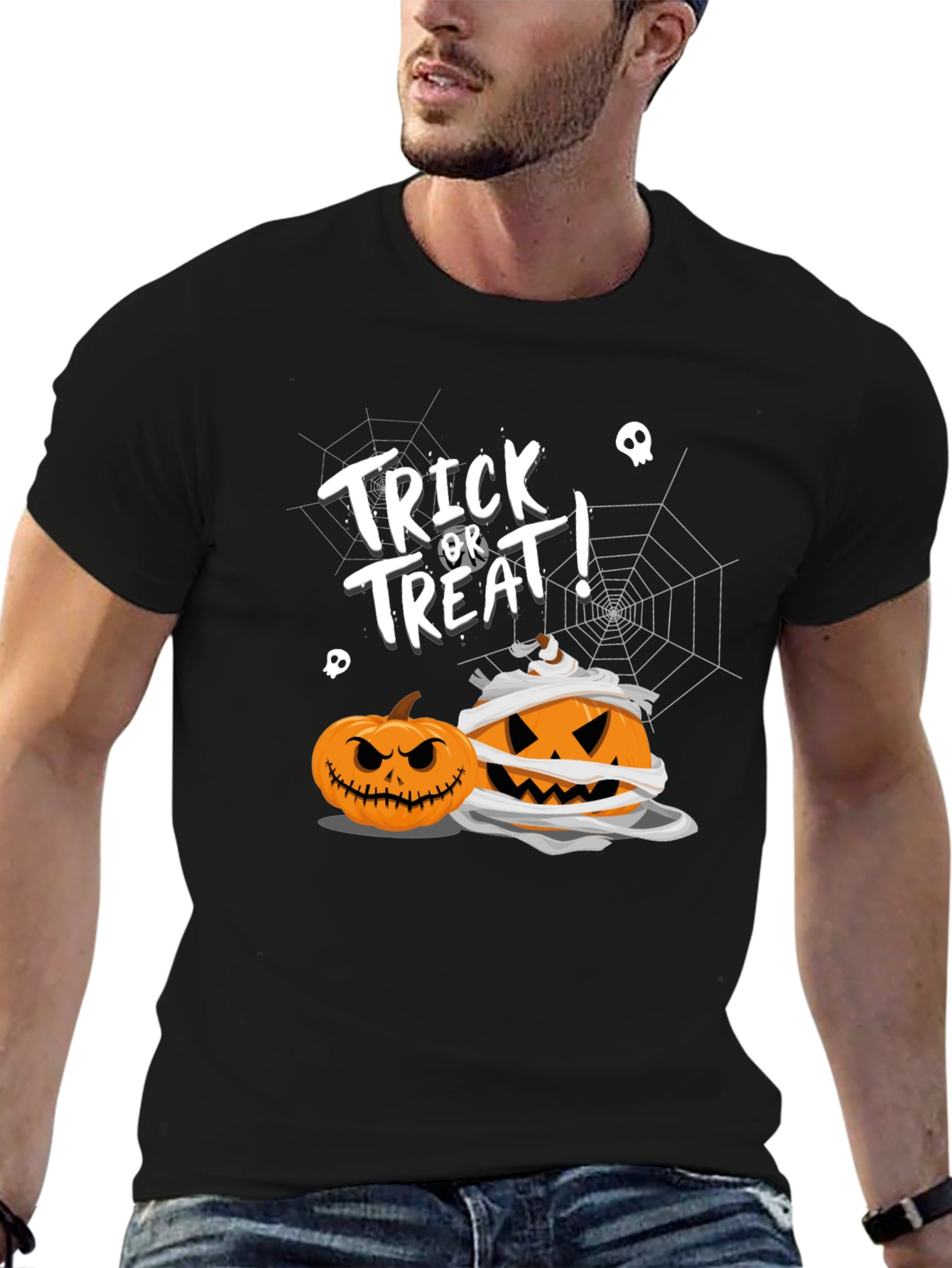 Halloween Pumpkin Graphic Tee