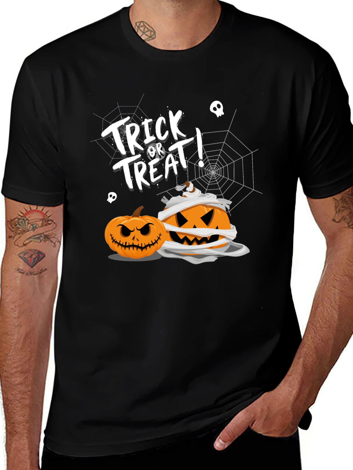 Halloween Pumpkin Graphic Tee