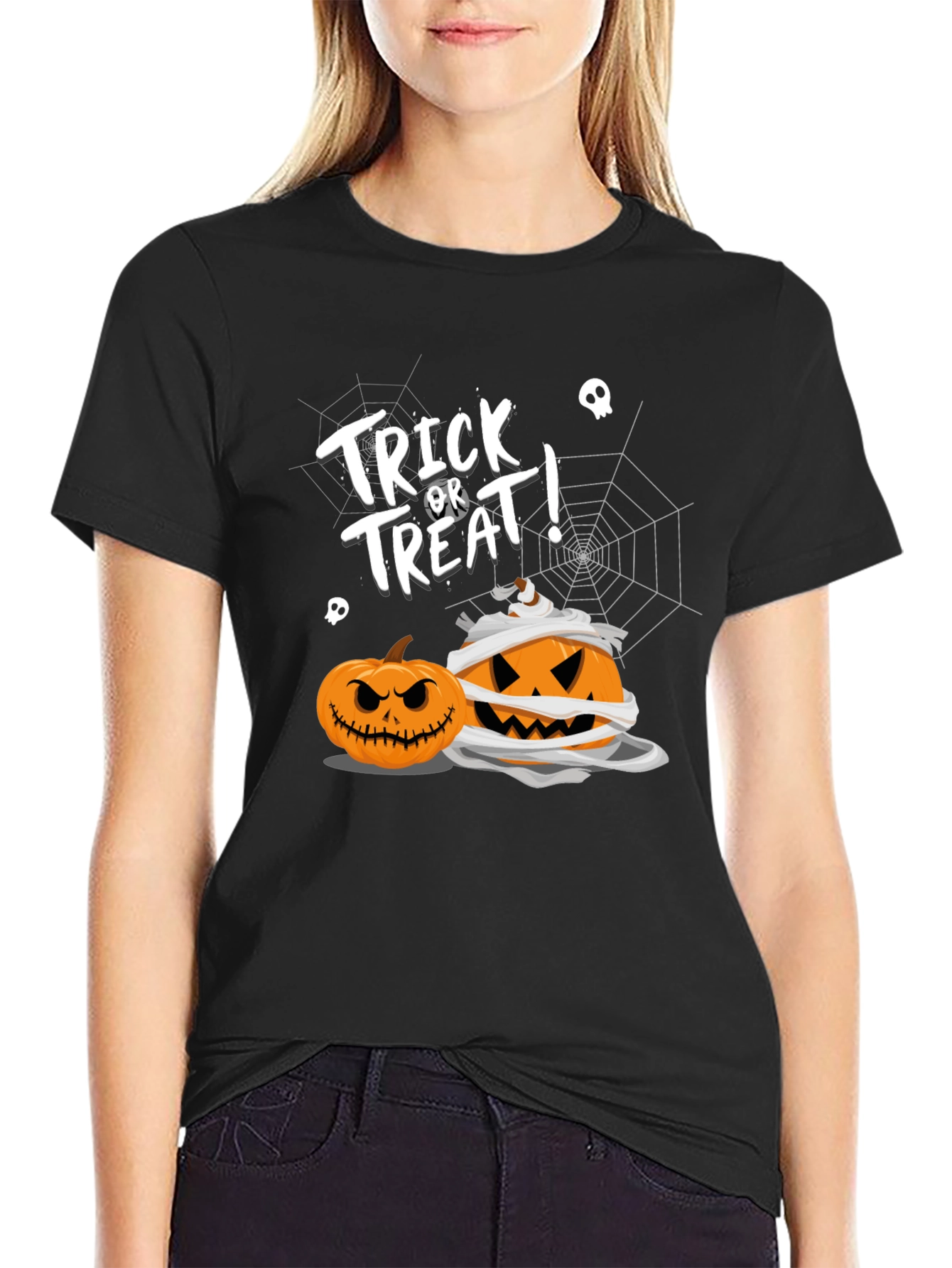 Halloween Pumpkin Graphic Tee