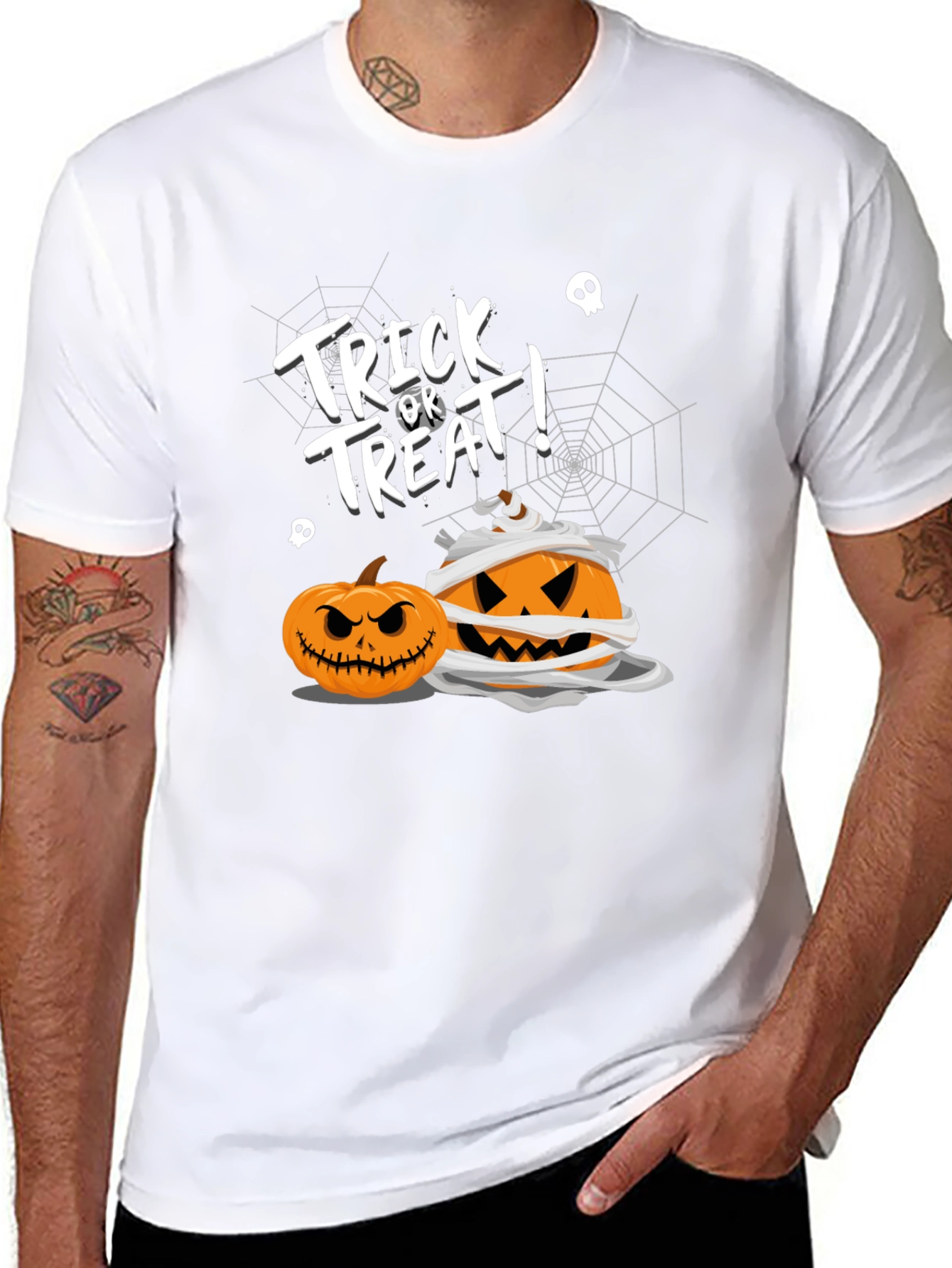 Halloween Pumpkin Graphic Tee