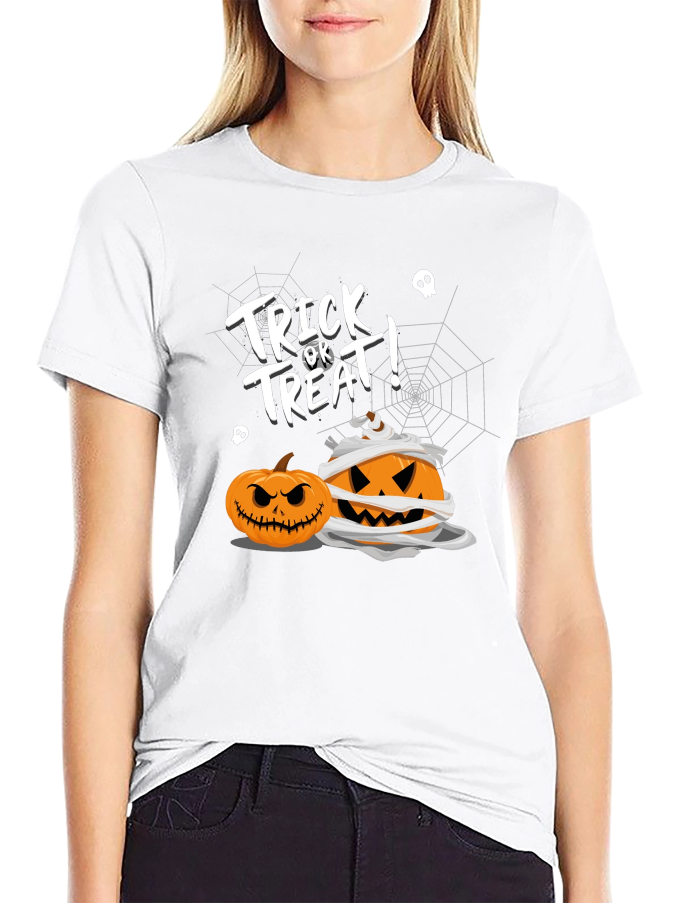 Halloween Pumpkin Graphic Tee