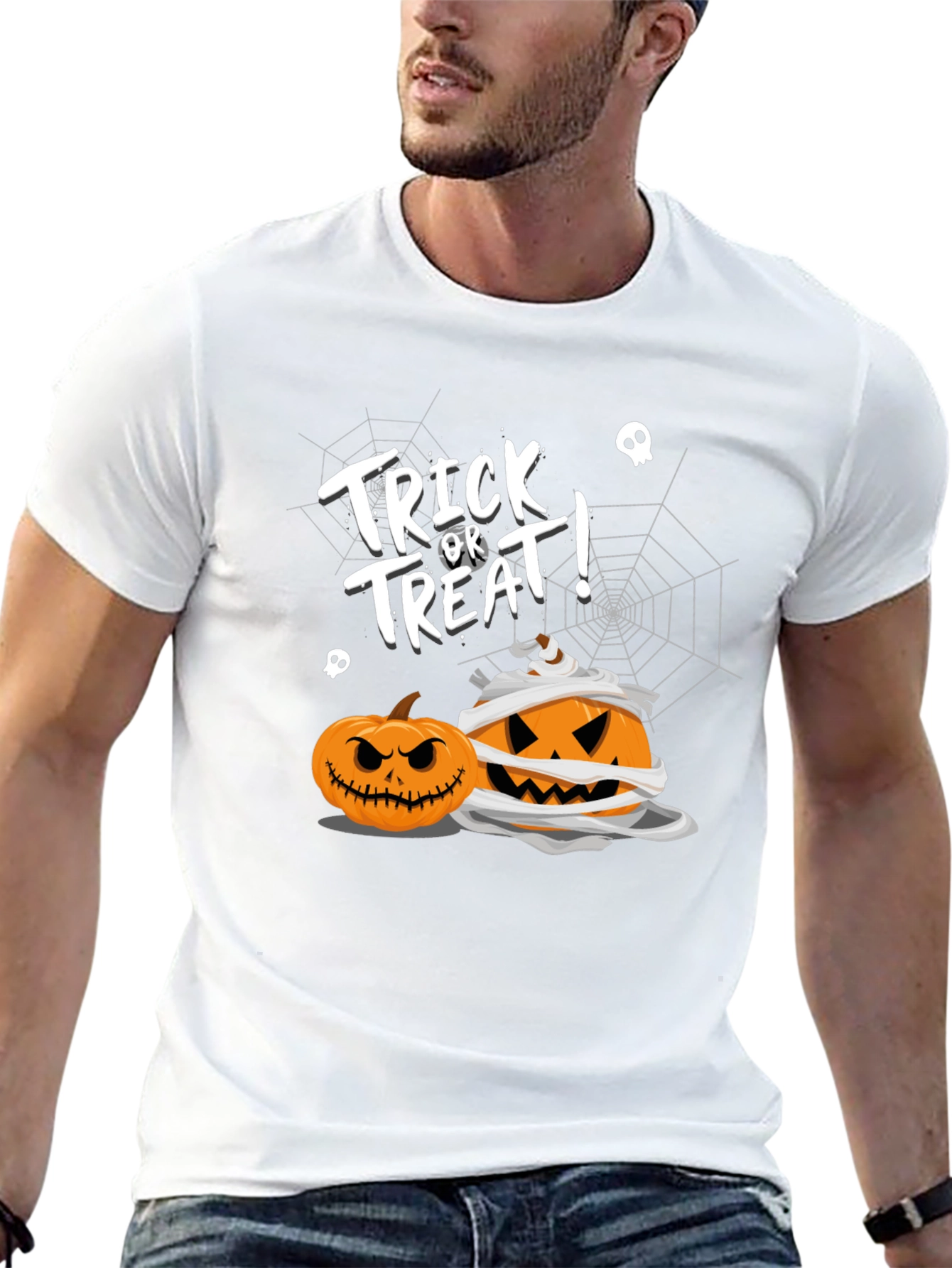 Halloween Pumpkin Graphic Tee