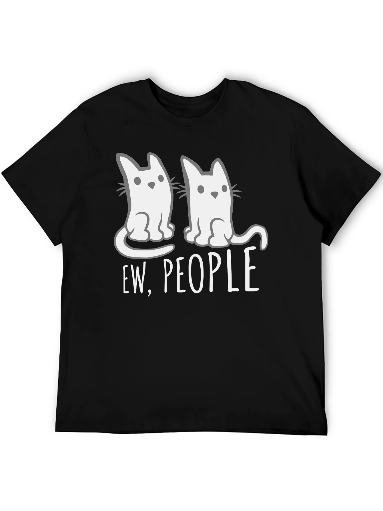 Ew People Cat T-Shirt - Funny Graphic Tee