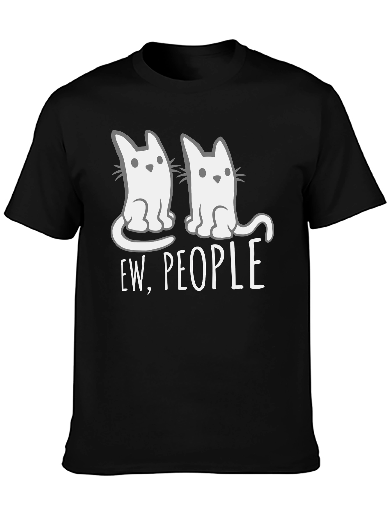 Ew People Cat T-Shirt - Funny Graphic Tee