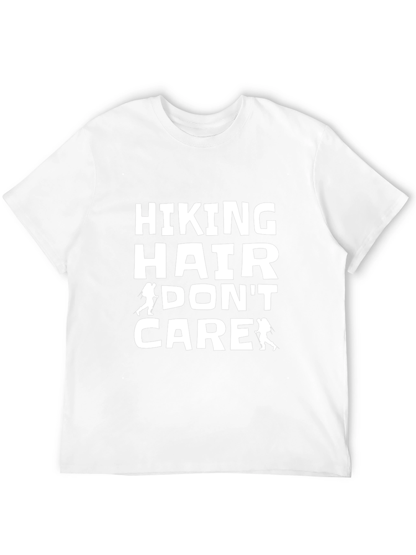 Hiking Hair Dont Care T-Shirt - Adventure Tee