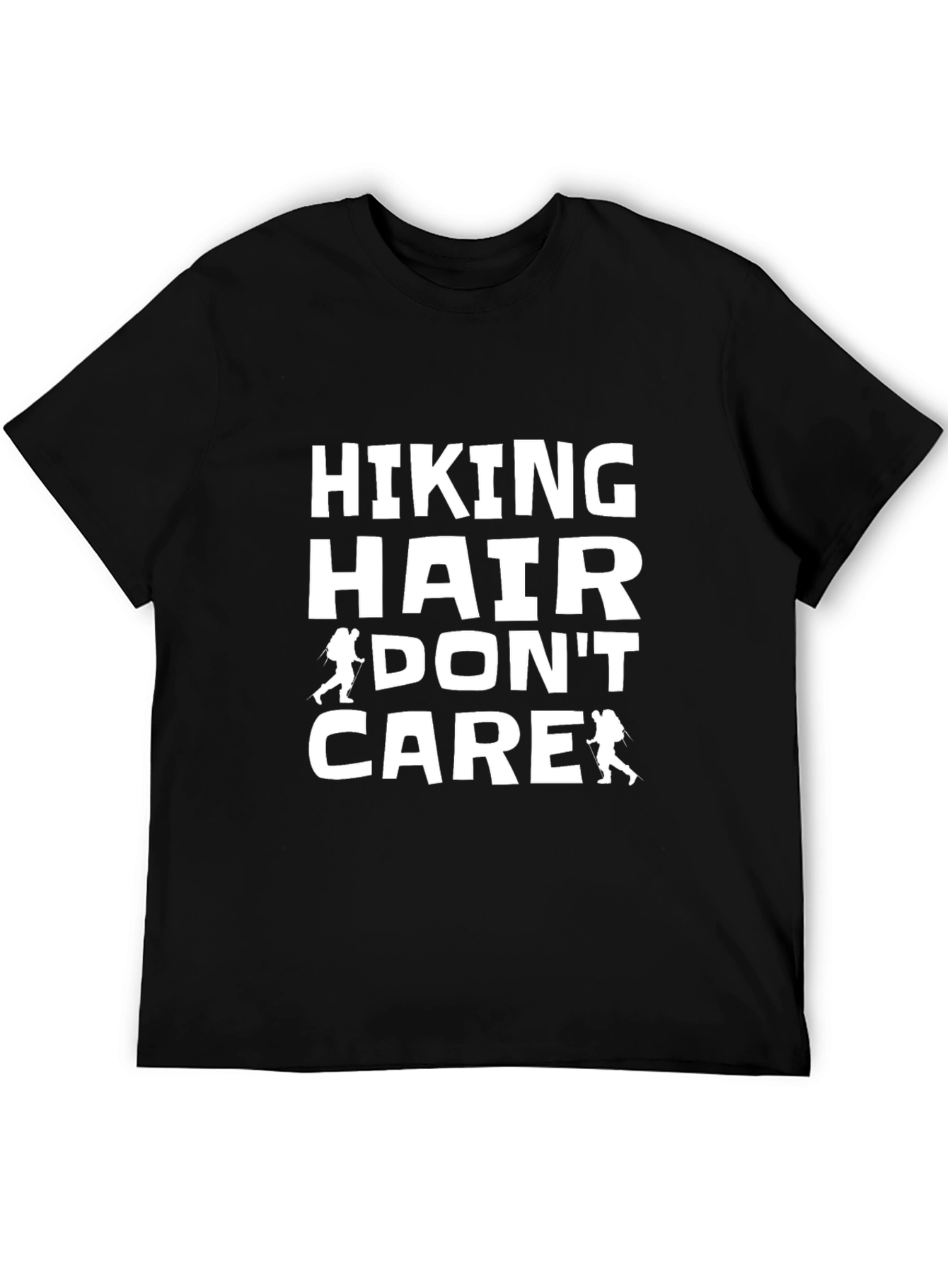 Hiking Hair Dont Care T-Shirt - Adventure Tee