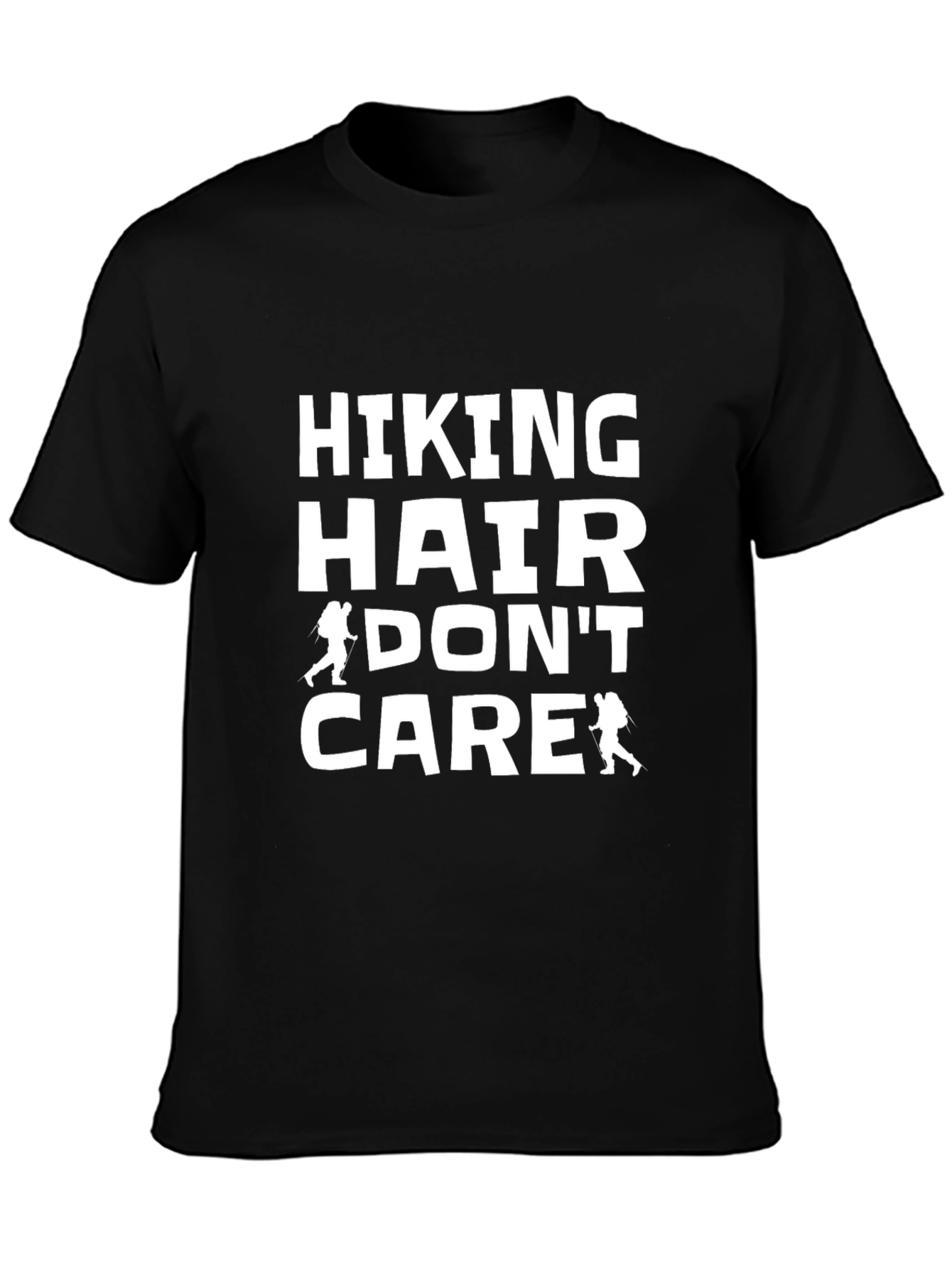 Hiking Hair Dont Care T-Shirt - Adventure Tee