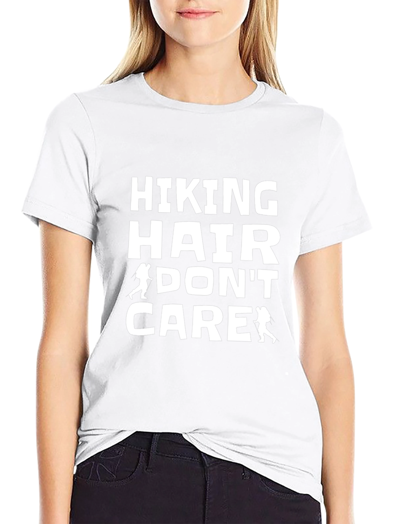 Hiking Hair Dont Care T-Shirt - Adventure Tee