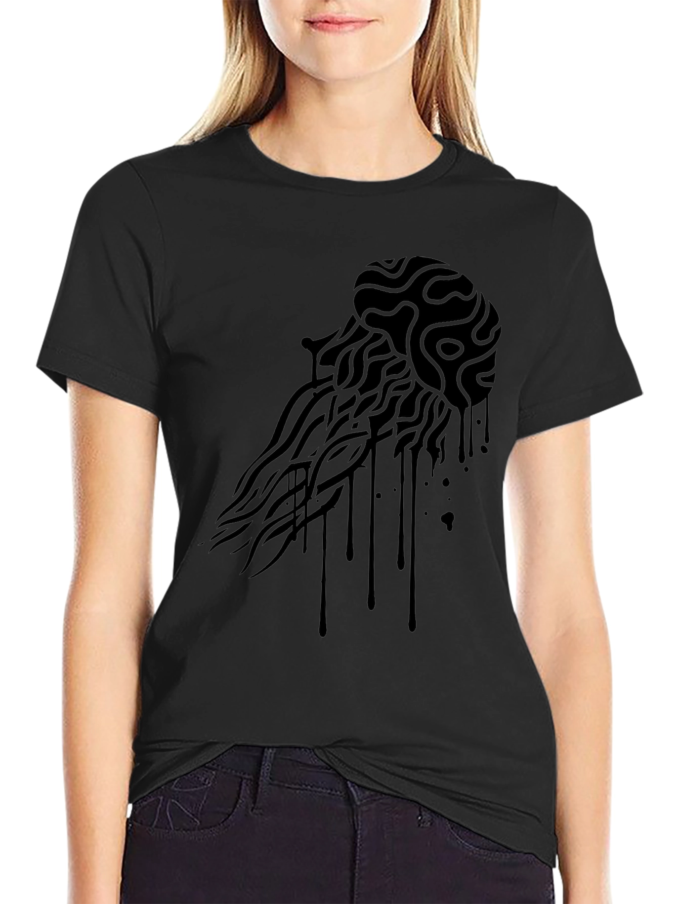 Jellyfish Graphic Tee - Modern Streetwear Style