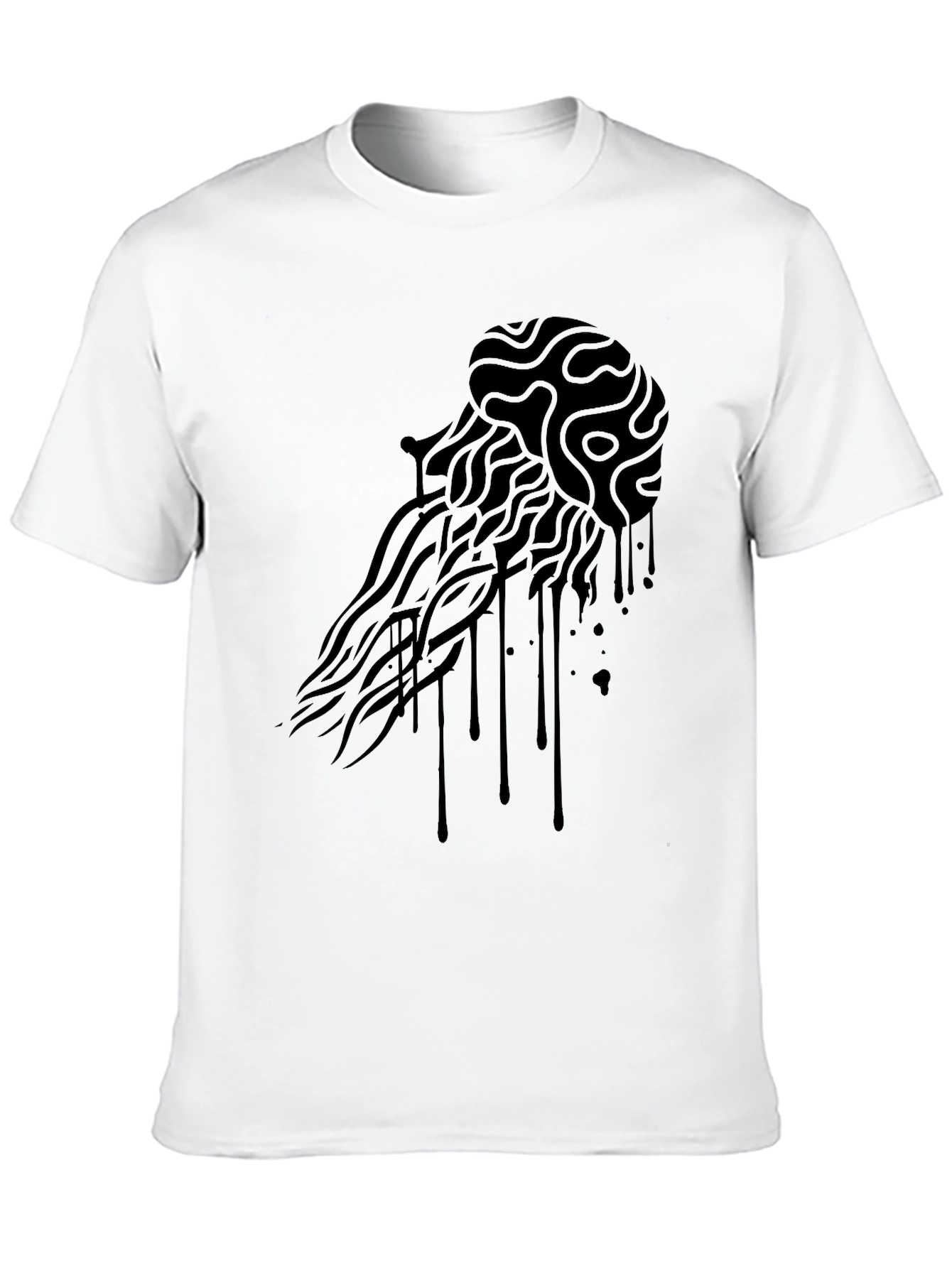 Jellyfish Graphic Tee - Modern Streetwear Style