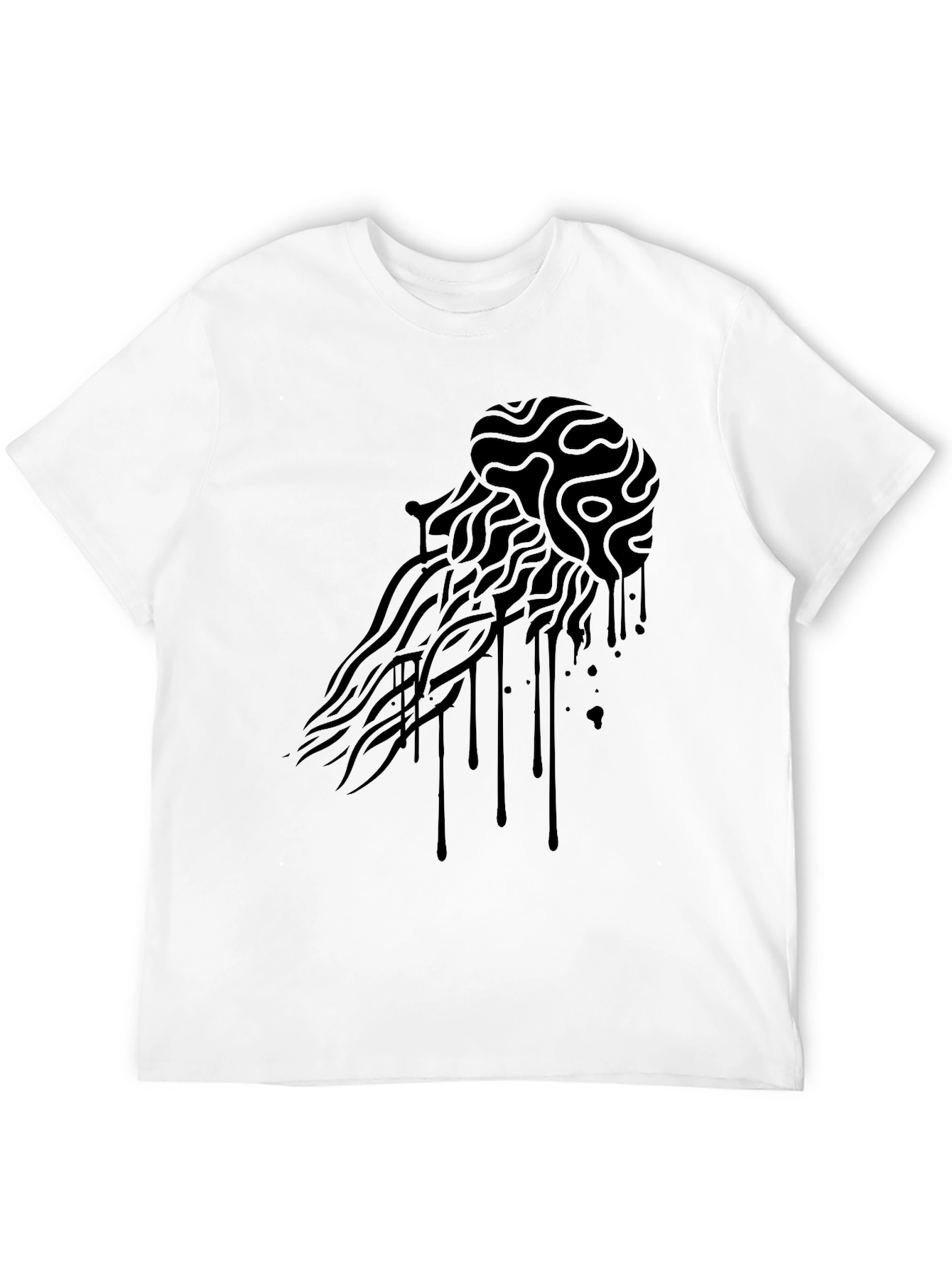 Jellyfish Graphic Tee - Modern Streetwear Style