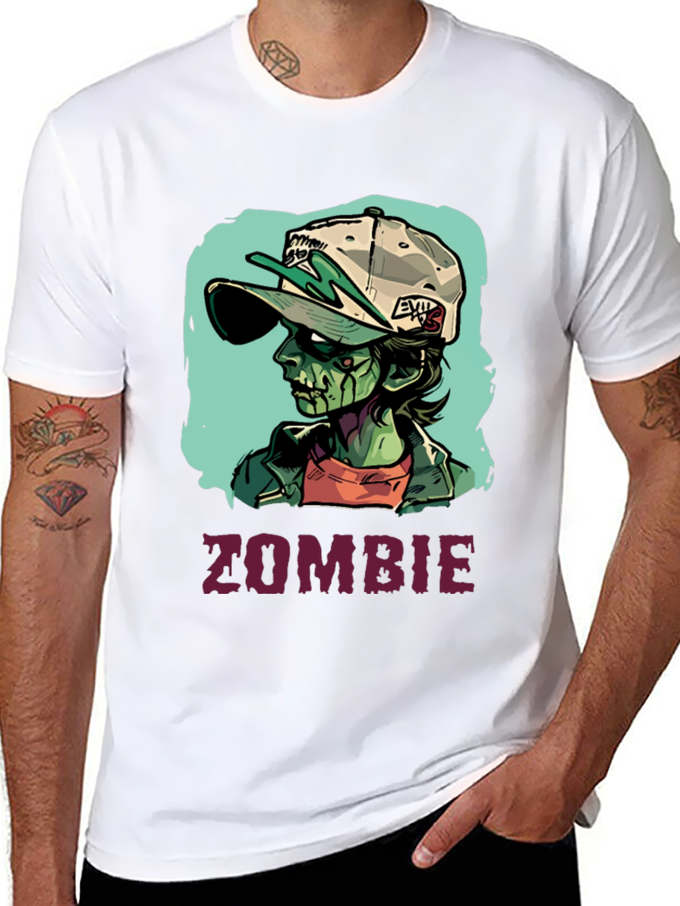 Zombie Graphic T-Shirt: Cool Horror Style