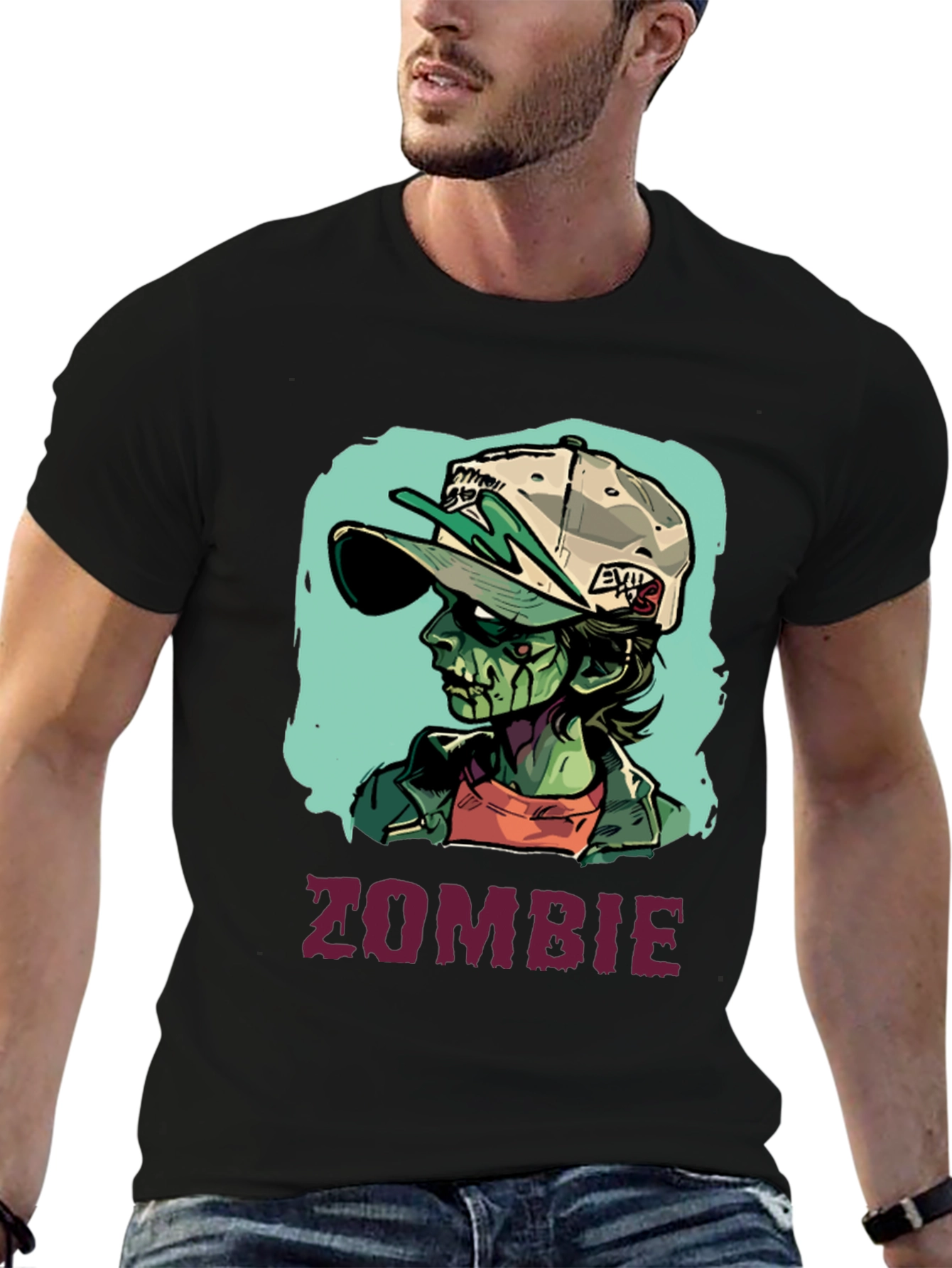 Zombie Graphic T-Shirt: Cool Horror Style