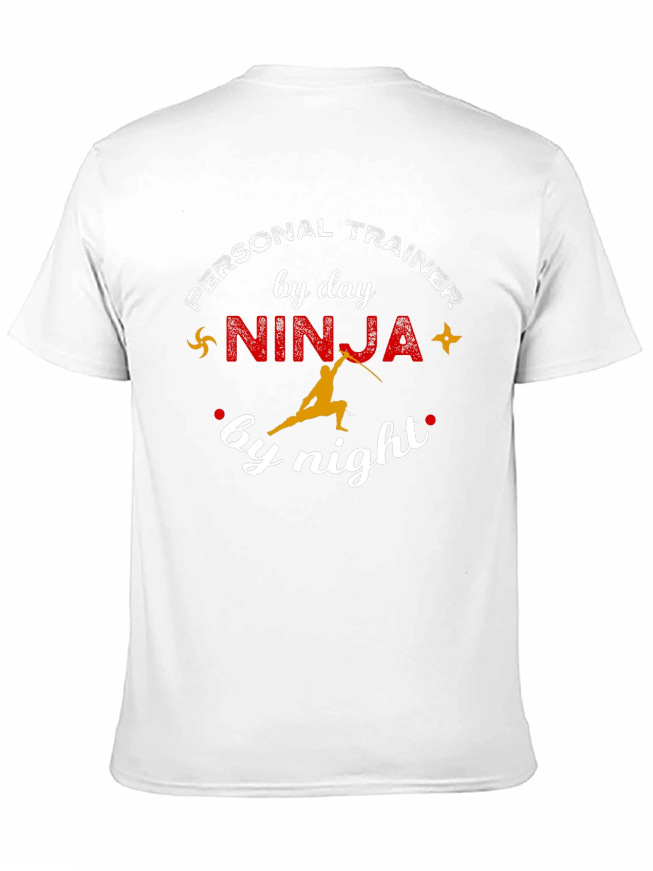Personal Trainer Ninja T-Shirt Funny Gym Workout Tee