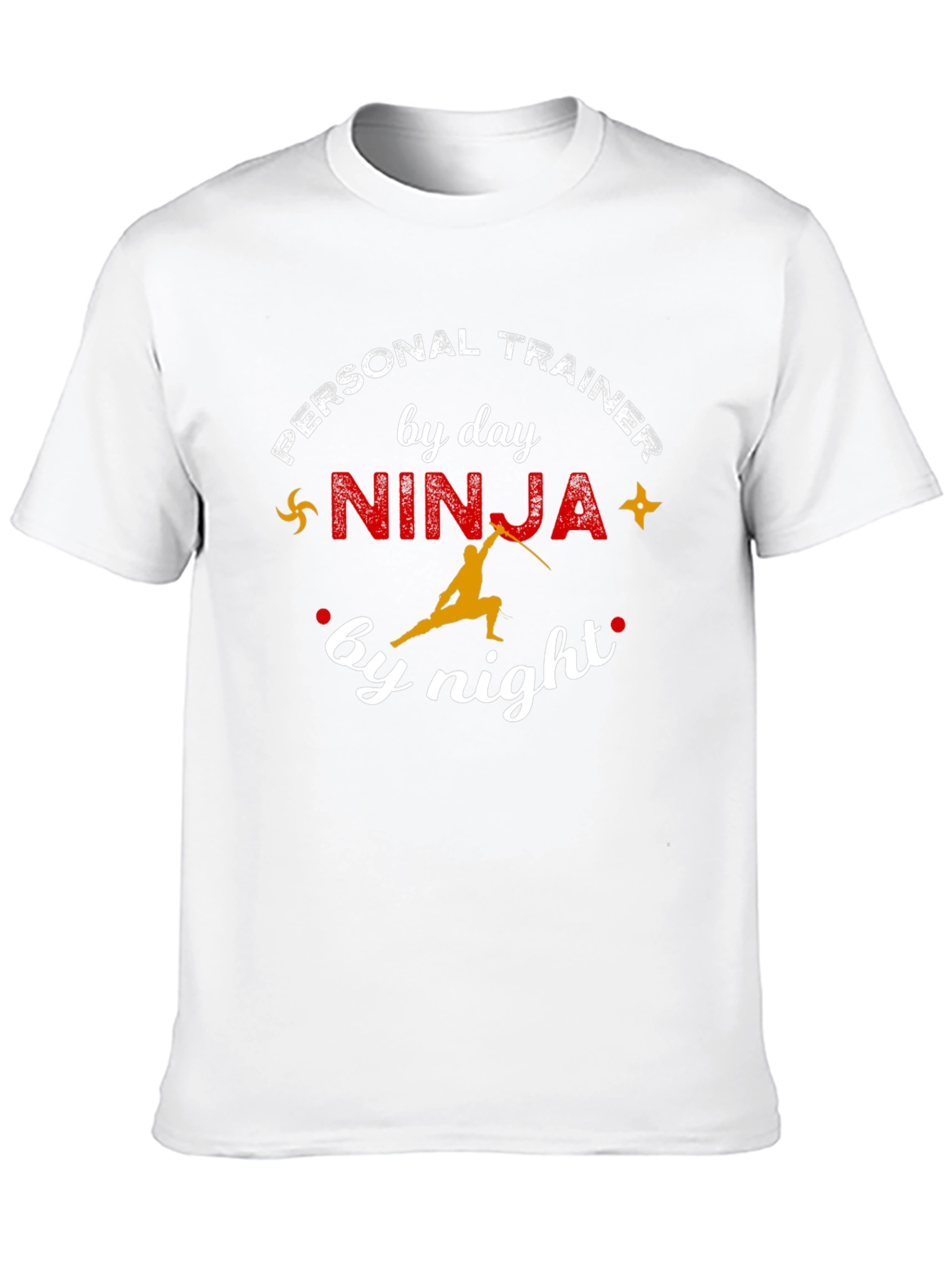 Personal Trainer Ninja T-Shirt Funny Gym Workout Tee
