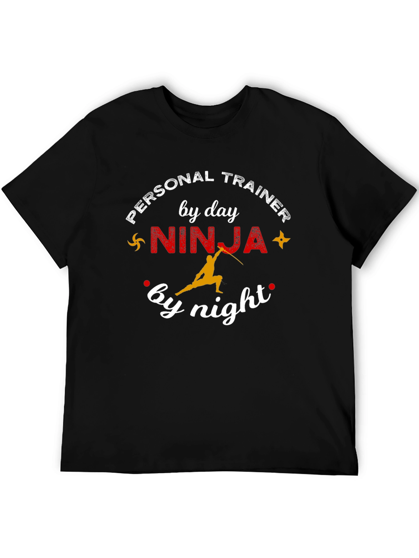 Personal Trainer Ninja T-Shirt Funny Gym Workout Tee