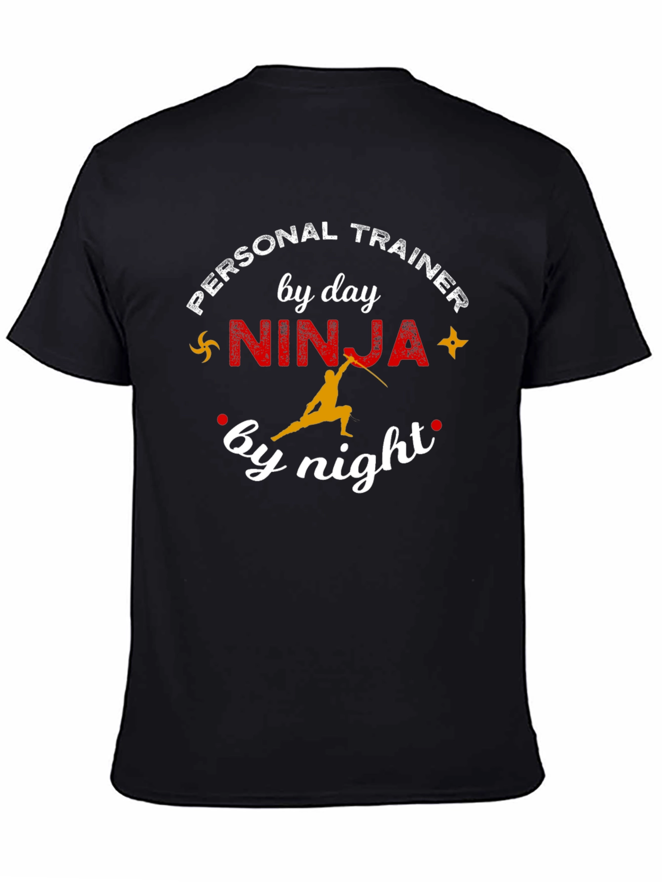 Personal Trainer Ninja T-Shirt Funny Gym Workout Tee