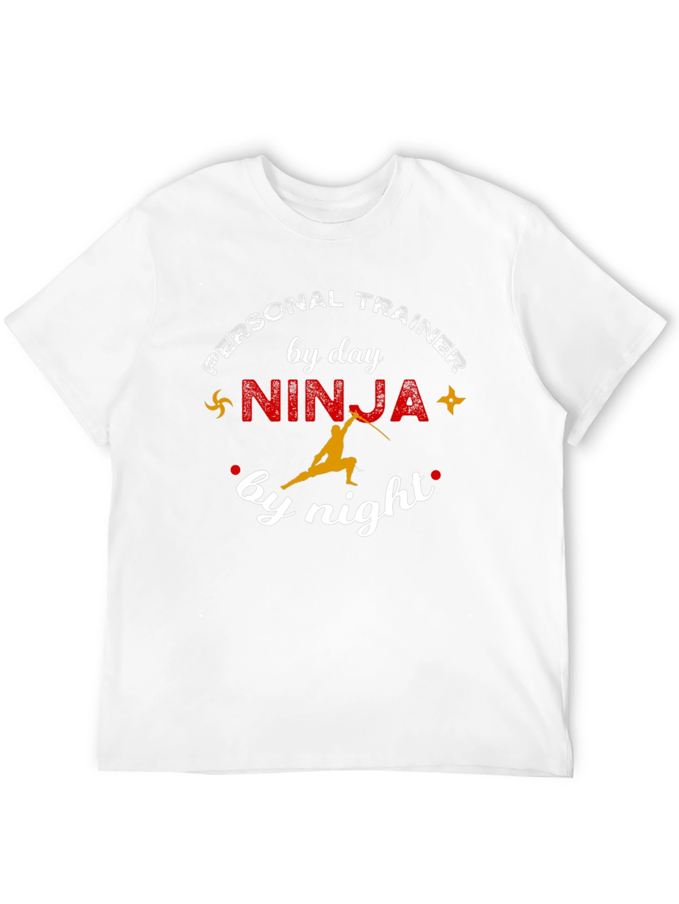 Personal Trainer Ninja T-Shirt Funny Gym Workout Tee