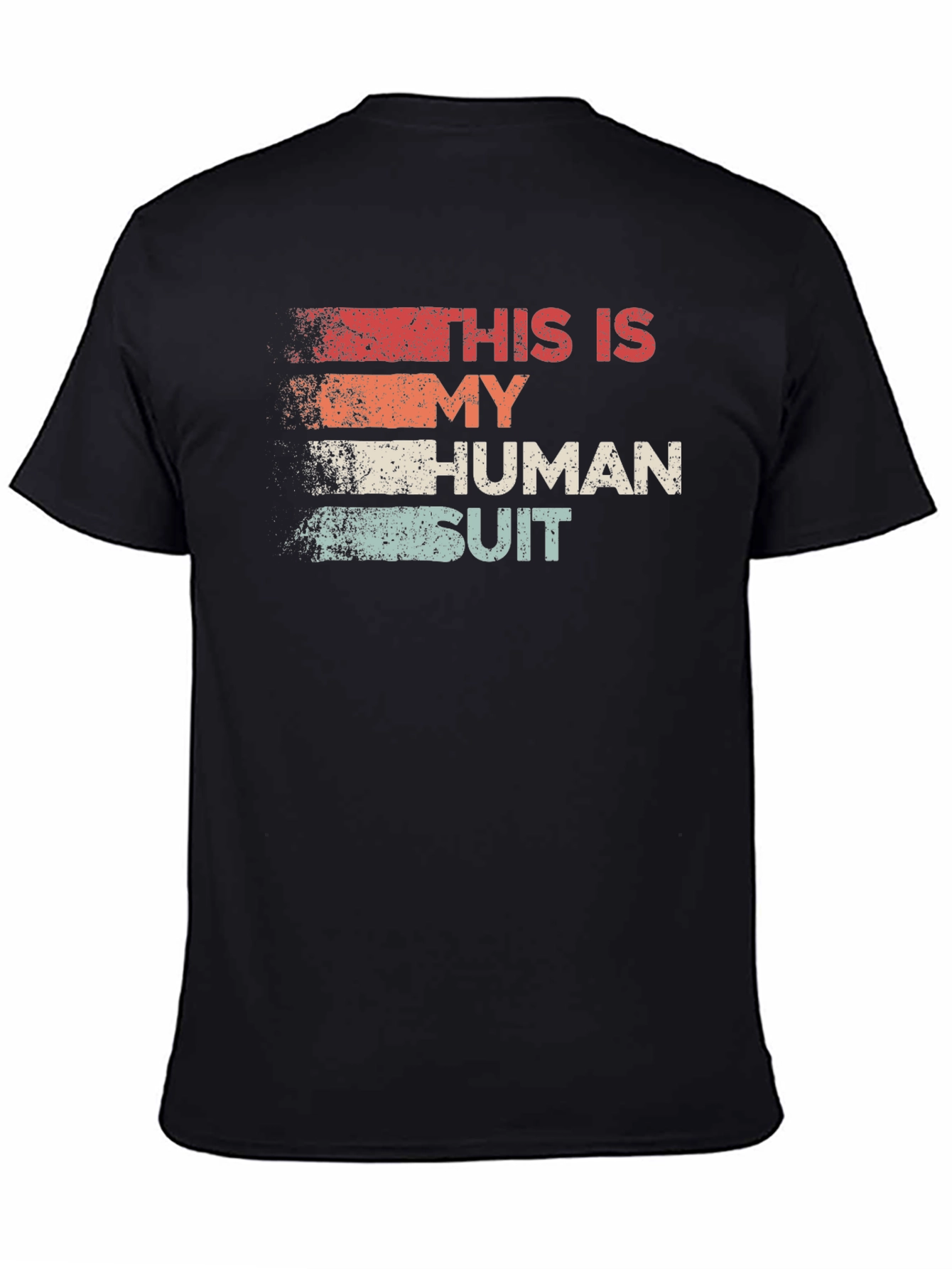 Human Suit Graphic Tee - Black