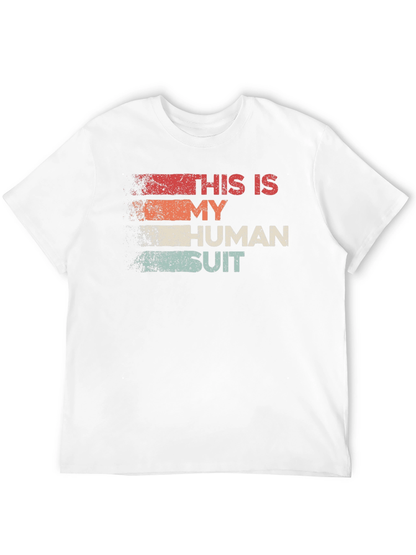 Human Suit Graphic Tee - Black