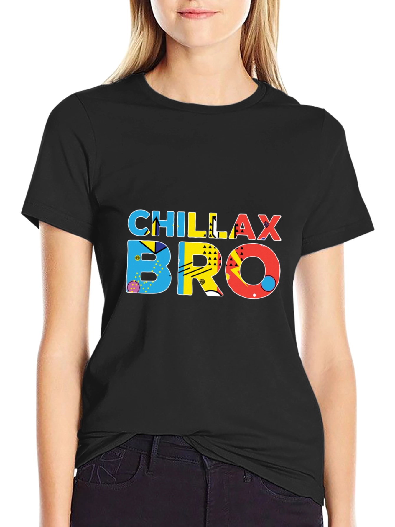 Chillax Bro Graphic T-Shirt - Trendy Casual Wear