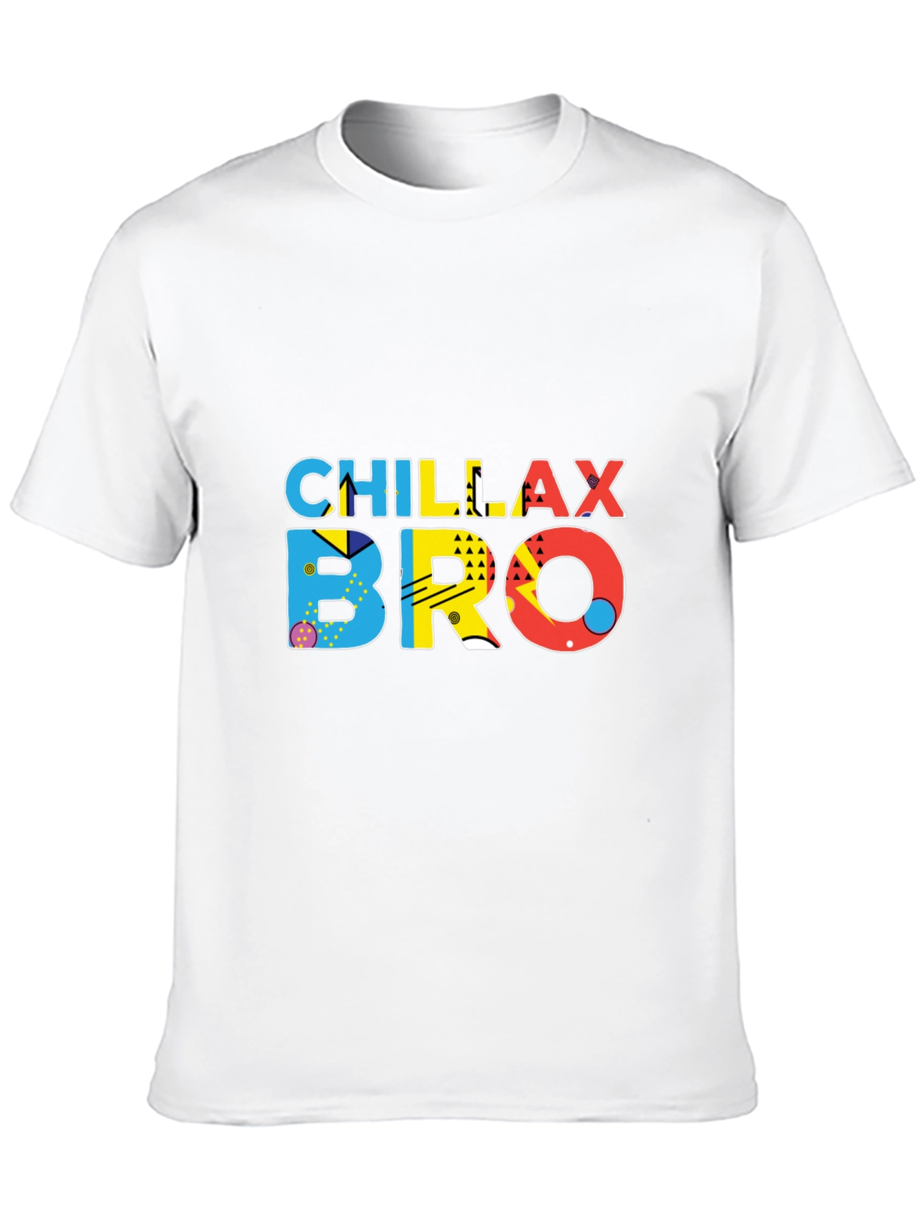 Chillax Bro Graphic T-Shirt - Trendy Casual Wear