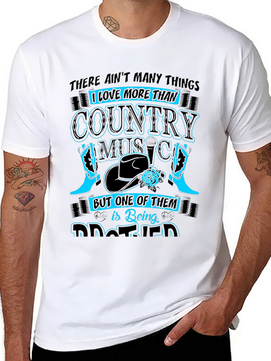 Country Music Lover T-Shirt - Retired