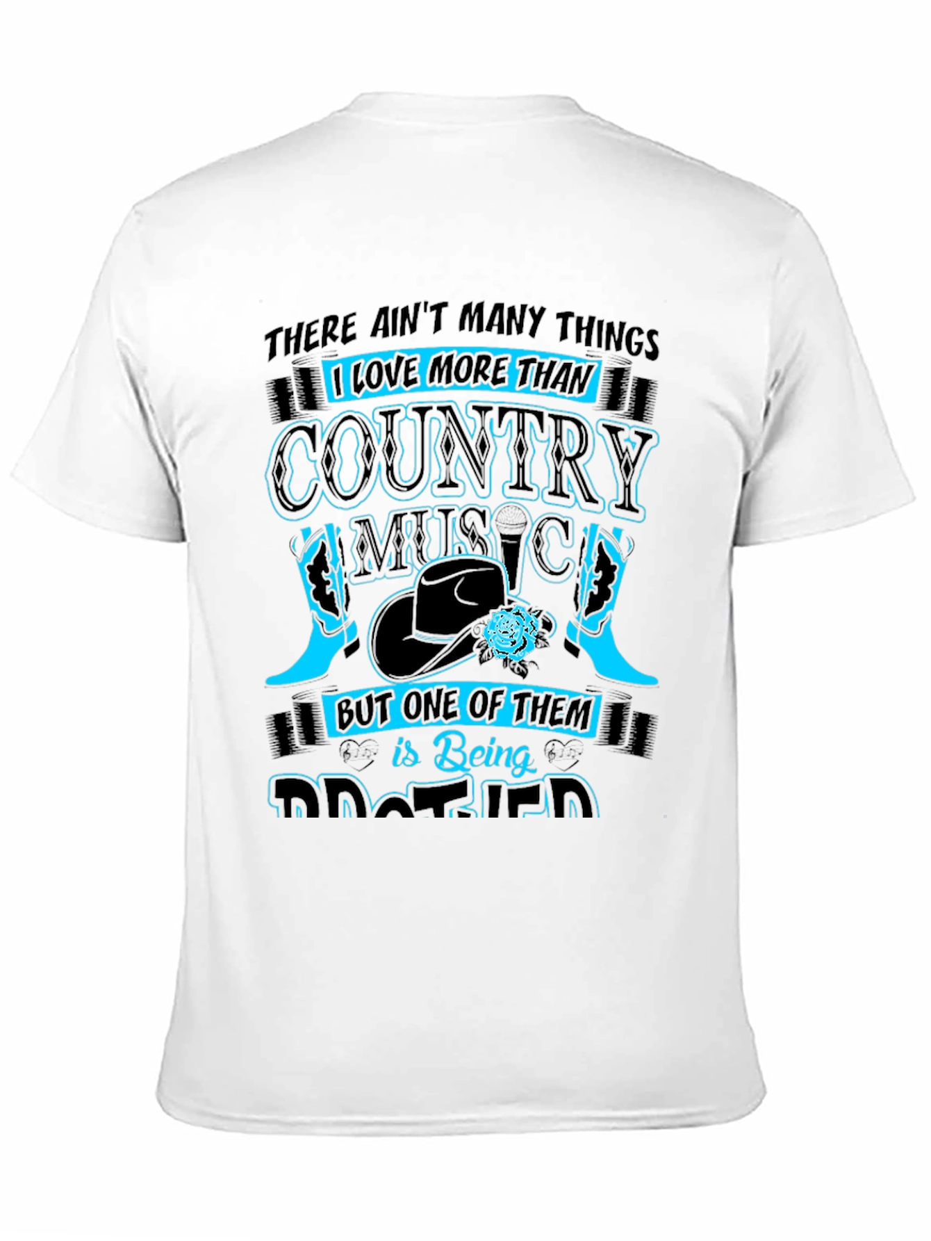 Country Music Lover T-Shirt - Retired