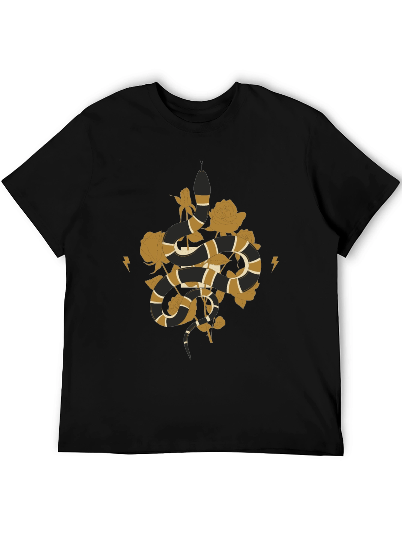 Snake & Roses Graphic Tee