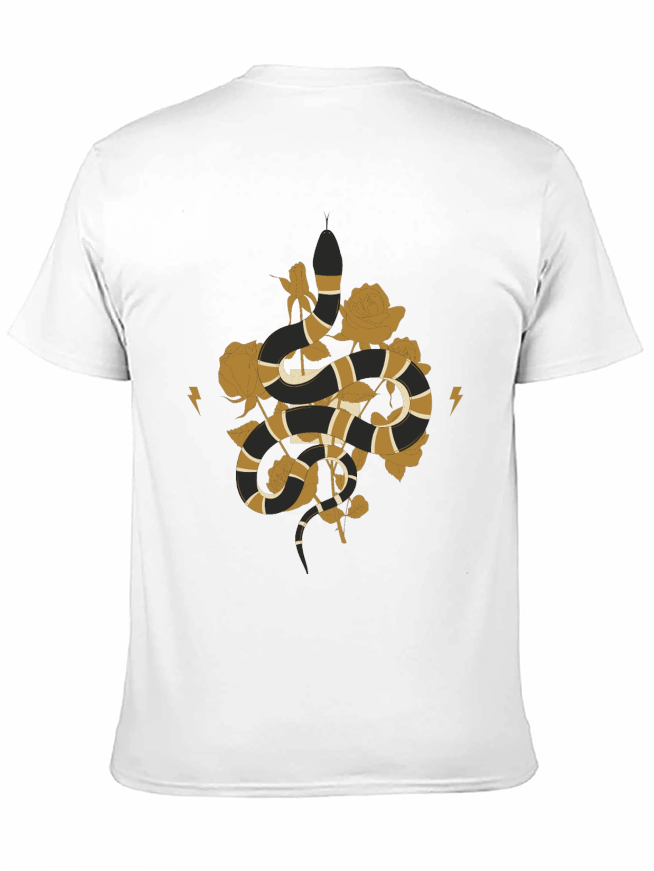 Snake & Roses Graphic Tee
