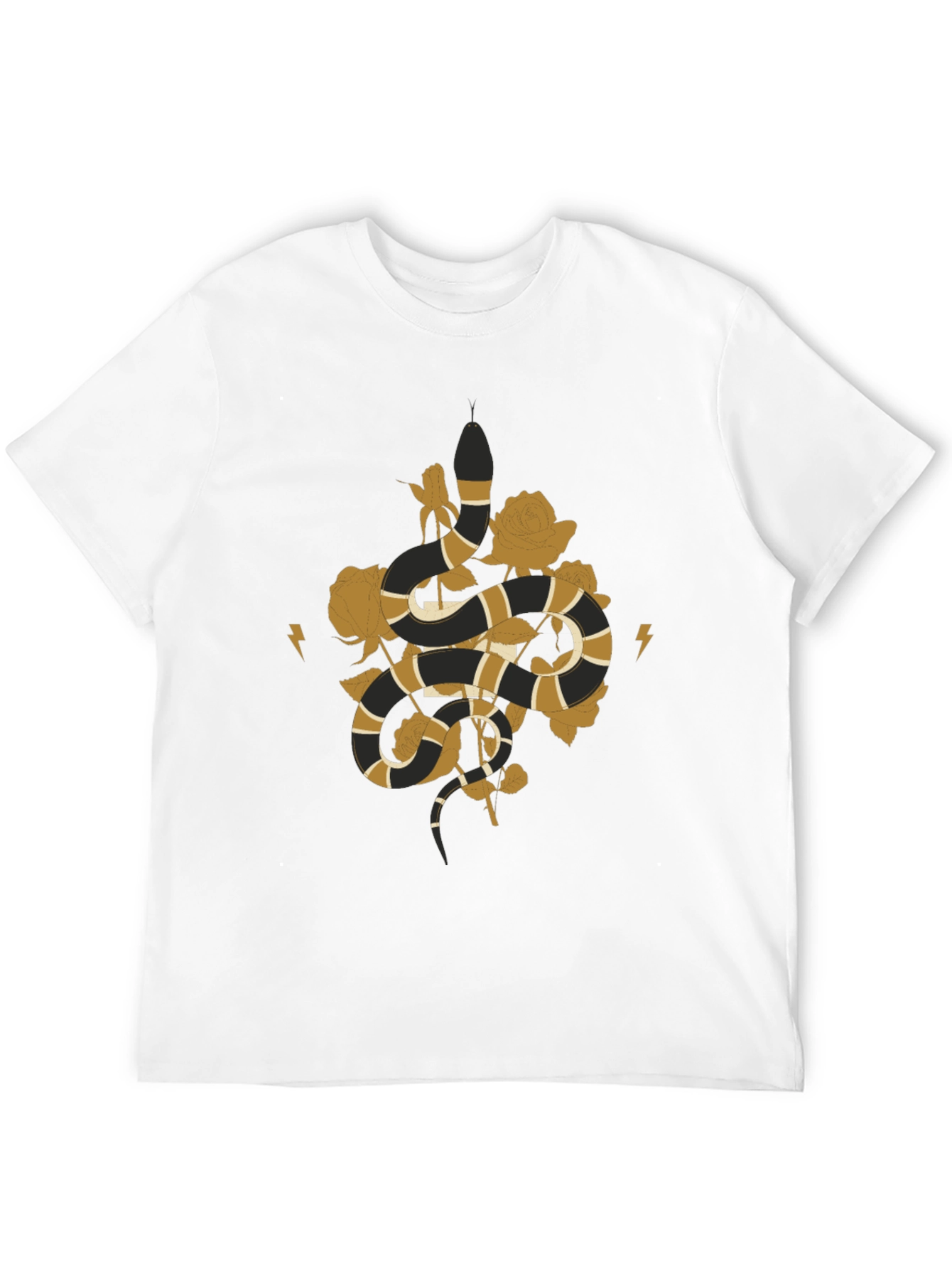 Snake & Roses Graphic Tee