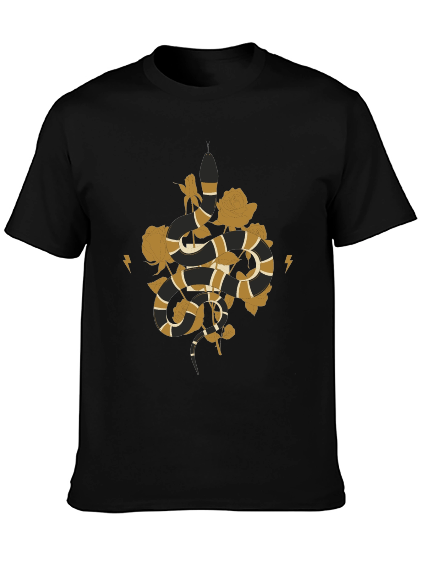 Snake & Roses Graphic Tee