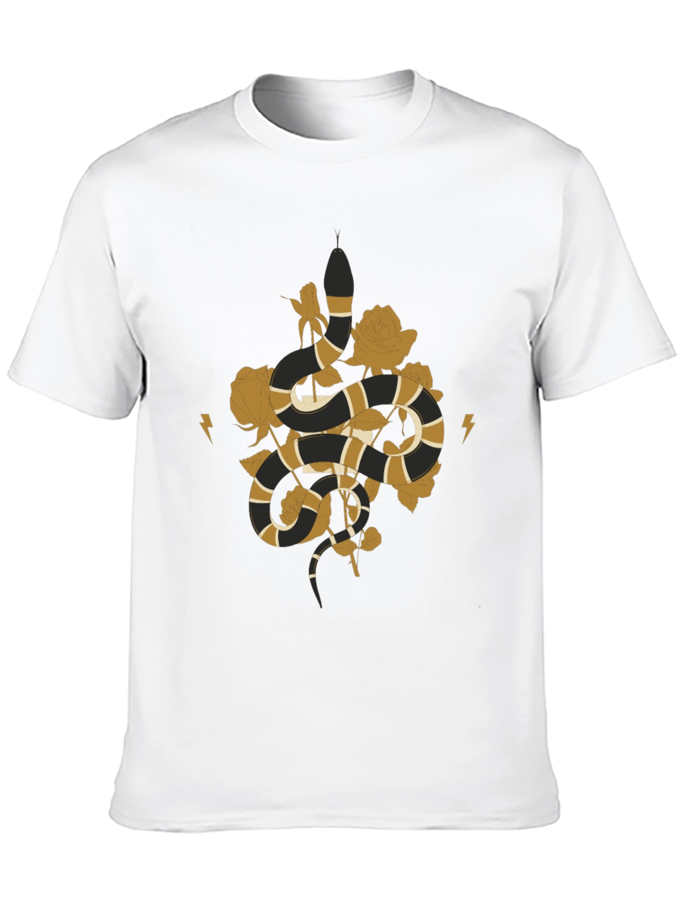 Snake & Roses Graphic Tee