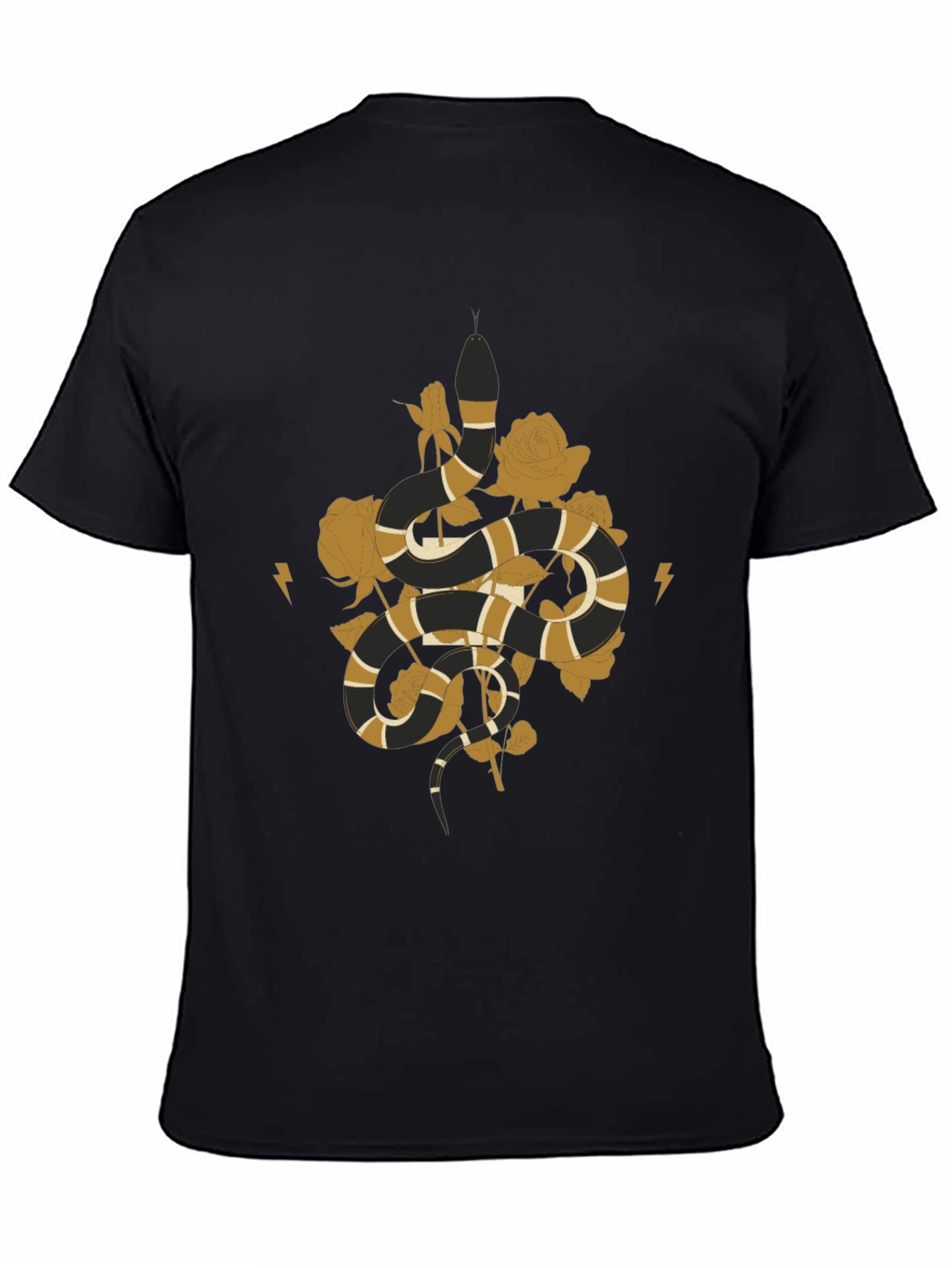 Snake & Roses Graphic Tee