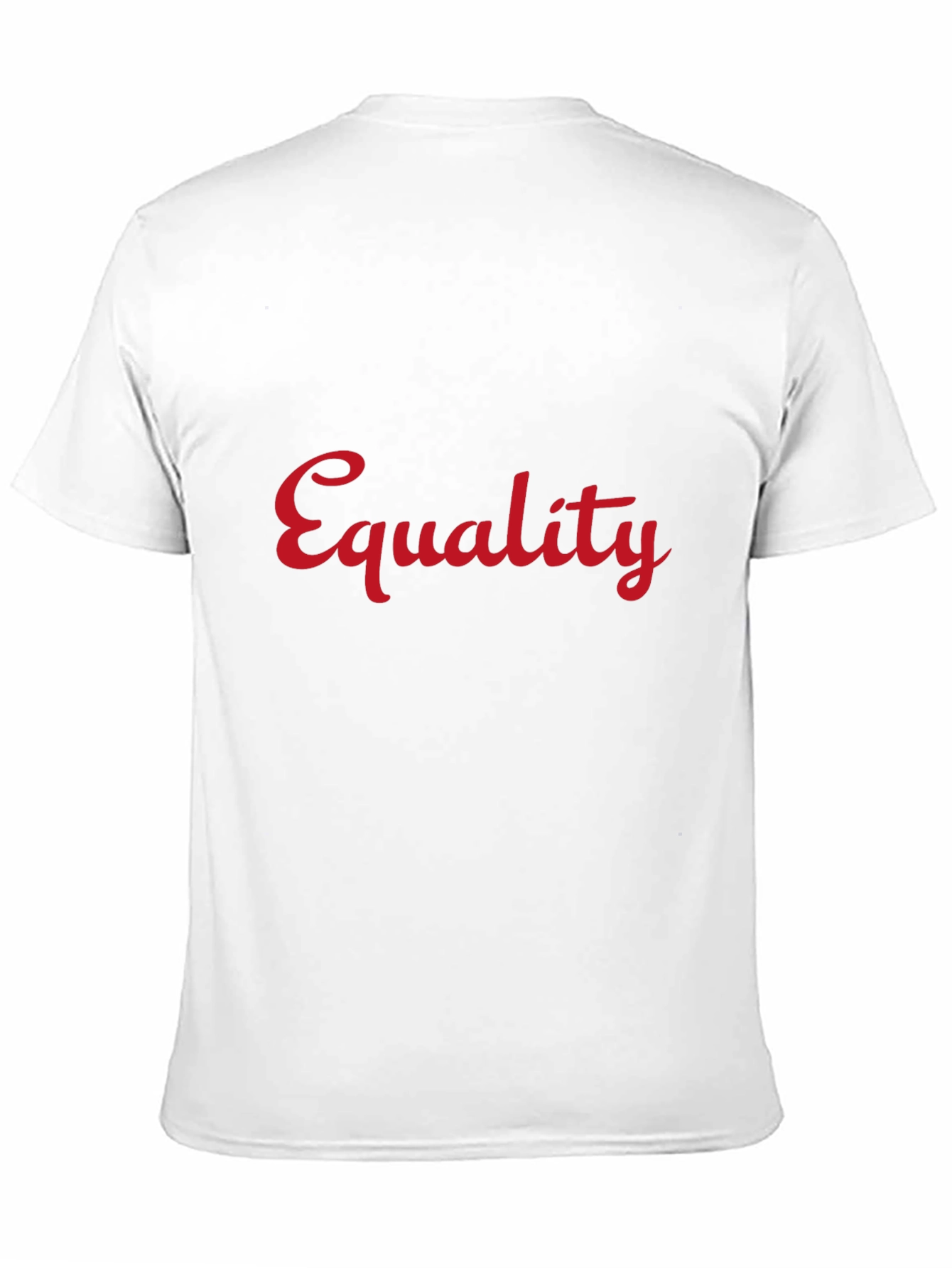 Equality Graphic Tee - Black Crew Neck
