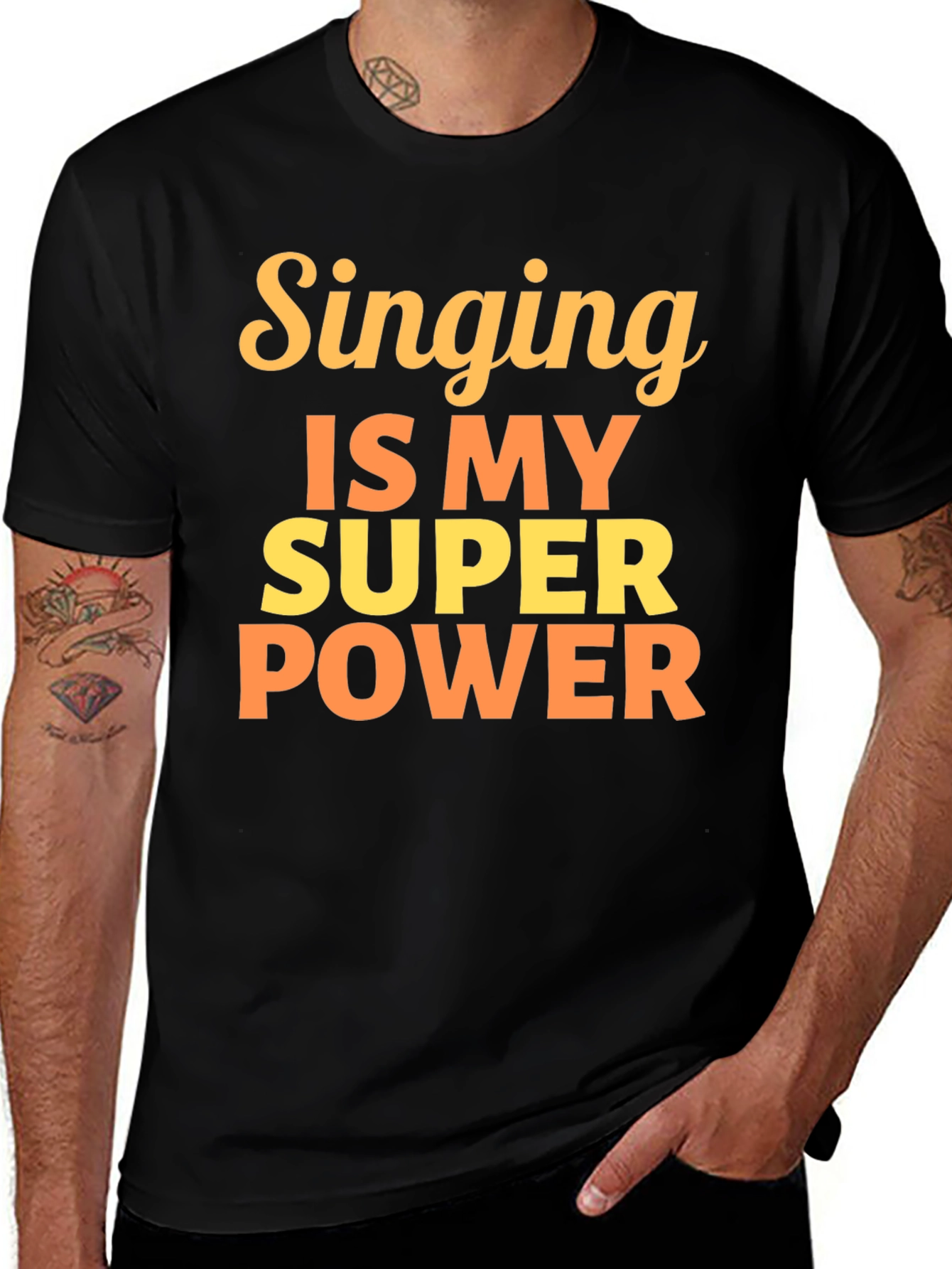 Singing is My Super Power T-Shirt