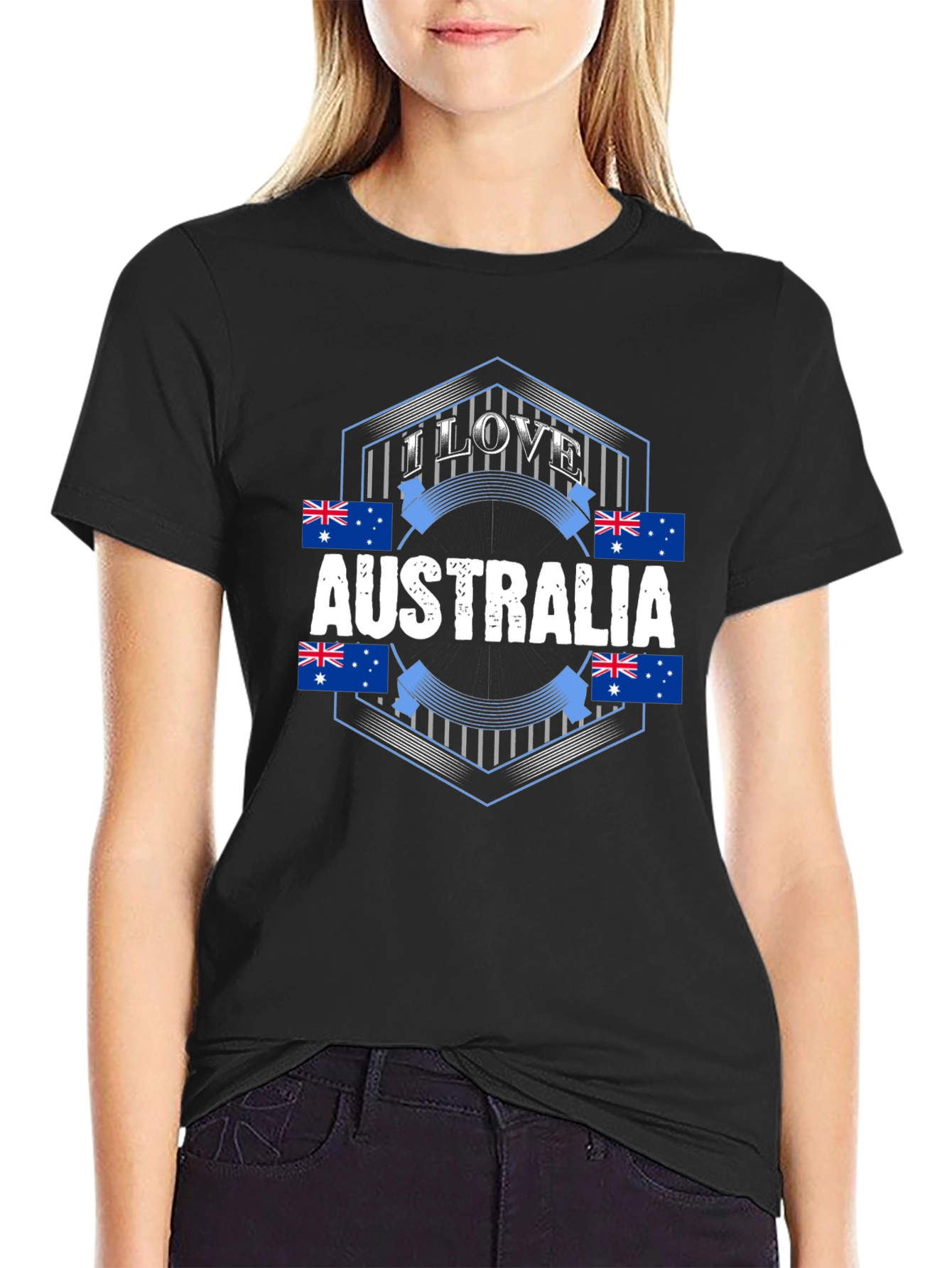 I Love Australia Graphic Tee