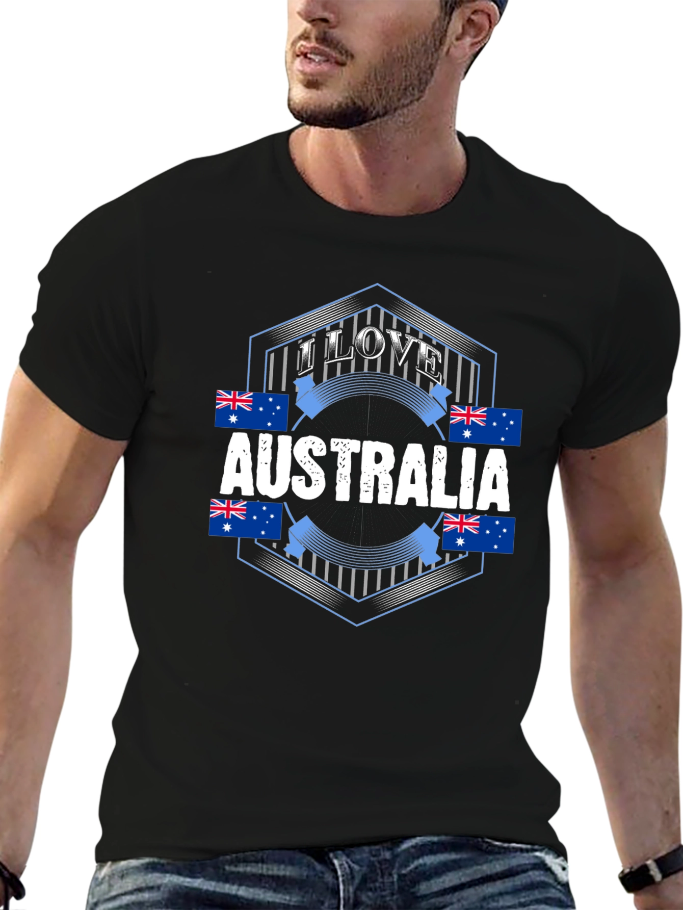I Love Australia Graphic Tee