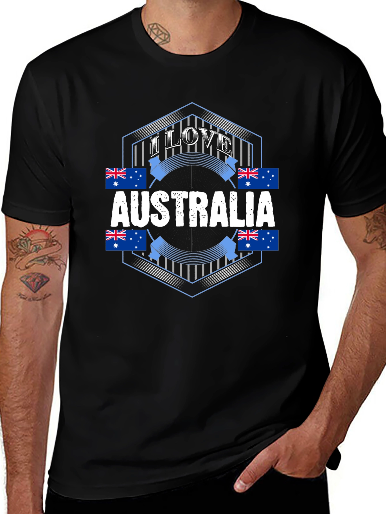 I Love Australia Graphic Tee